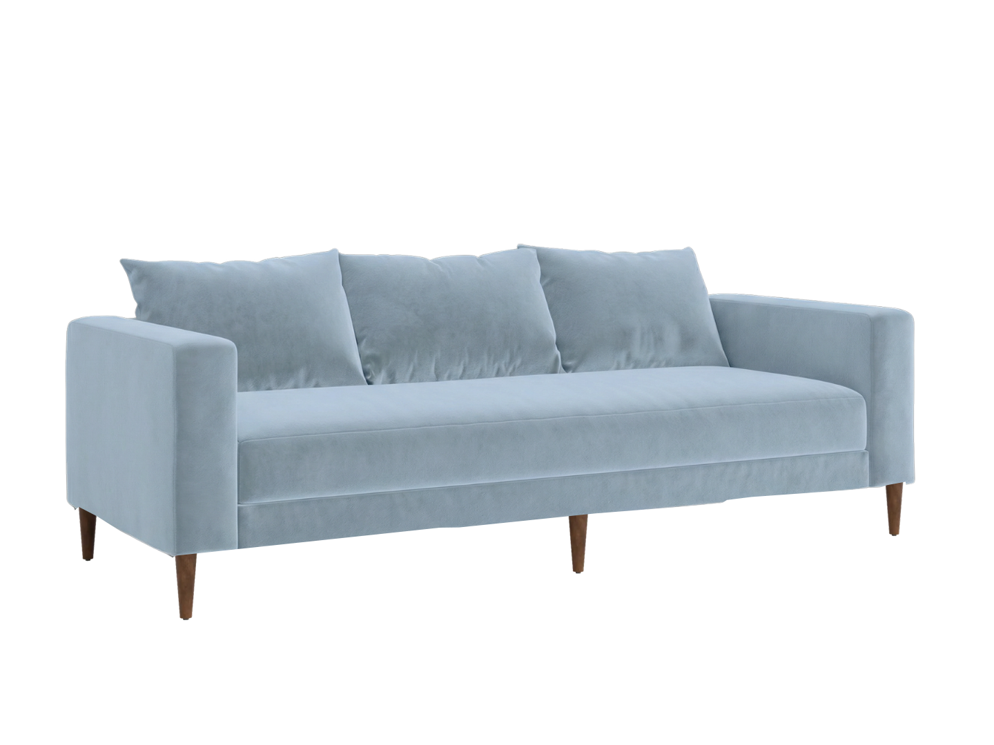 The Essential Sofa in Recycled Velvet
