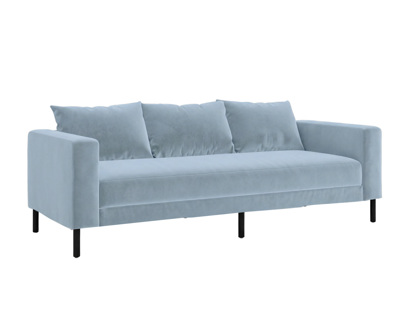 The Essential Sofa in Recycled Velvet