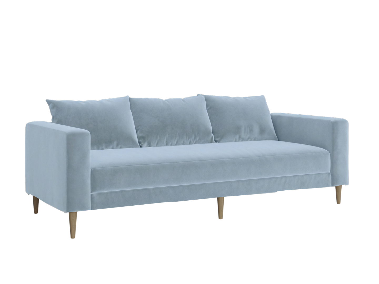 The Essential Sofa in Recycled Velvet