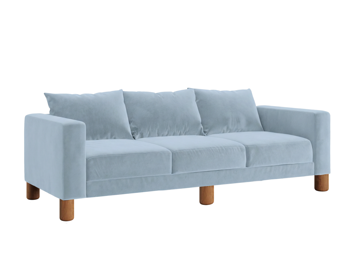 The Essential Sofa in Recycled Velvet