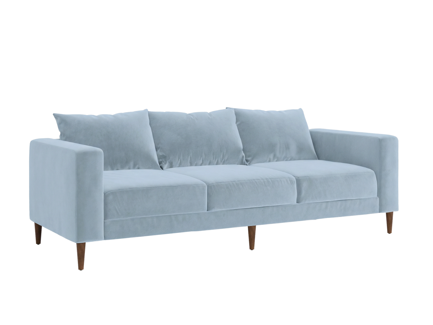 The Essential Sofa in Recycled Velvet
