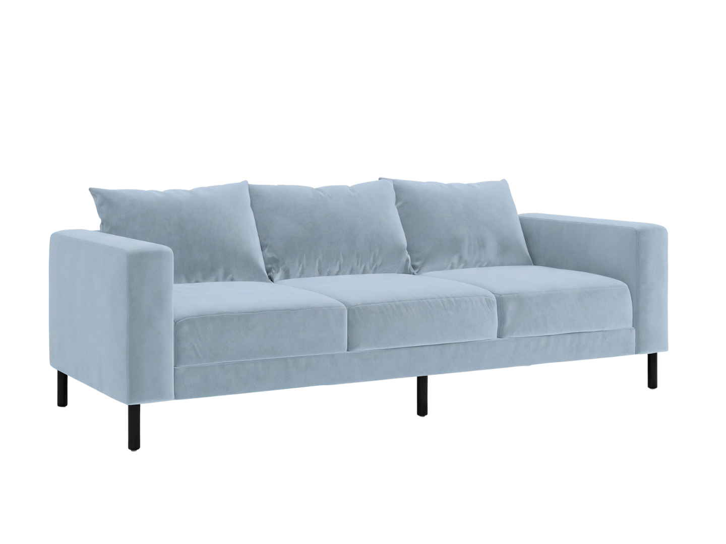 The Essential Sofa in Recycled Velvet