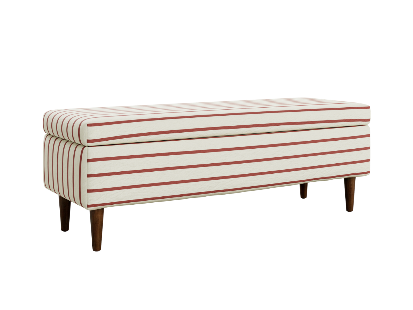 The Essential Storage Bench in Hemp Blend