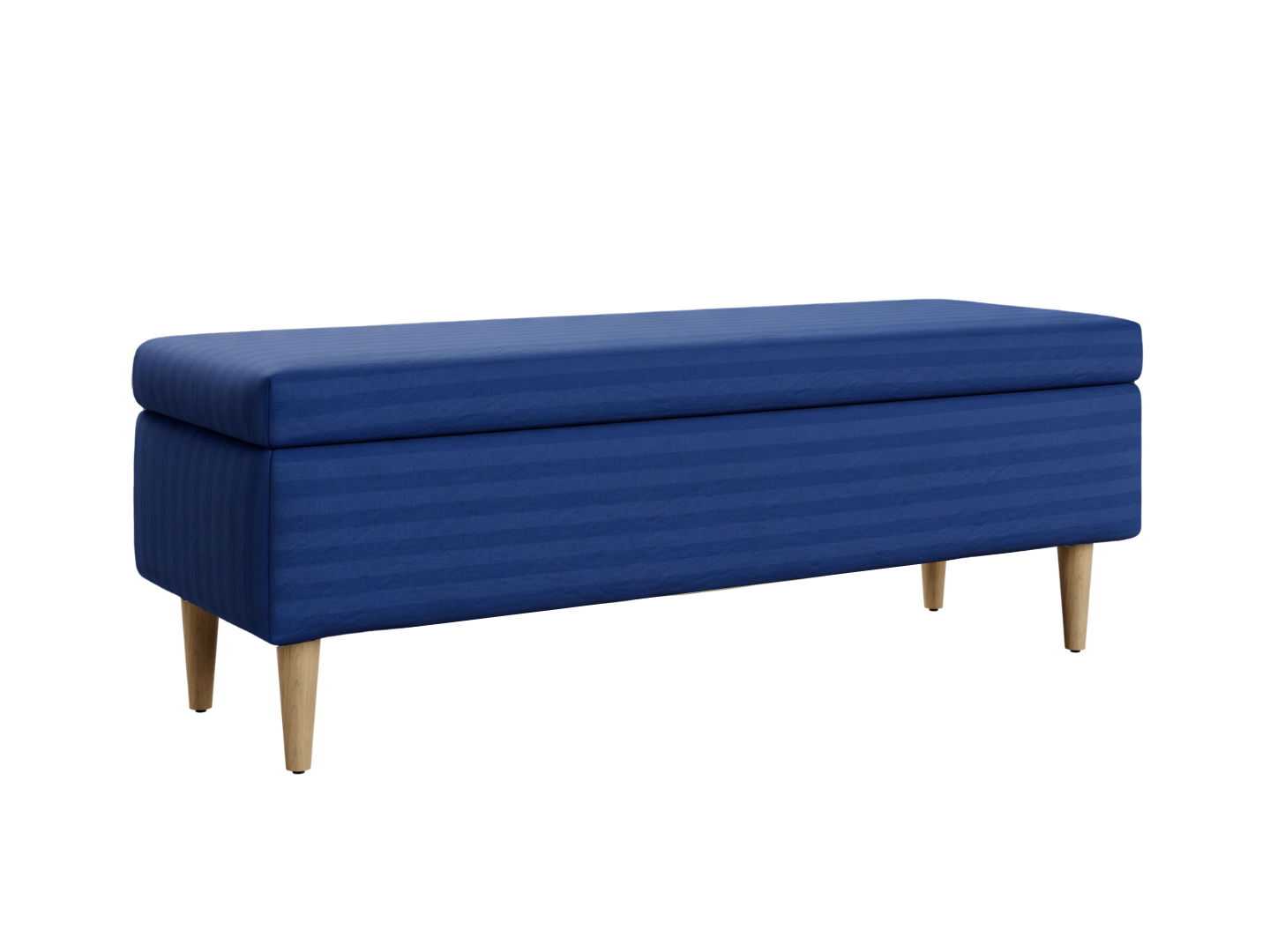 The Essential Storage Bench in Hemp Blend