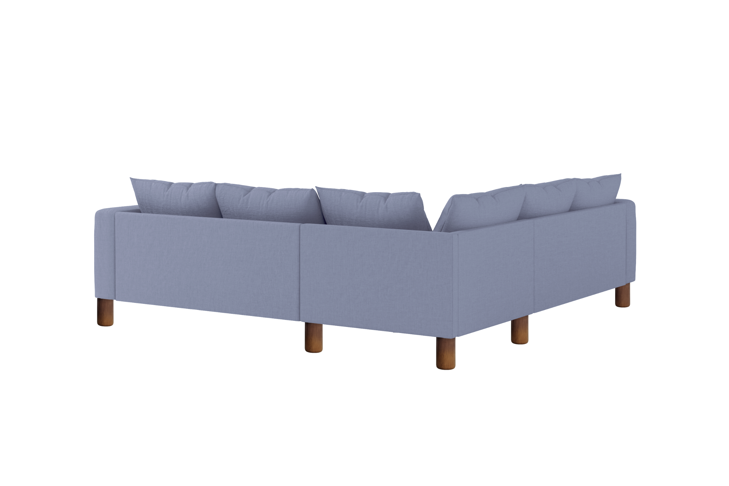 The Essential Corner Sectional (5 Seat) in Hemp Blend