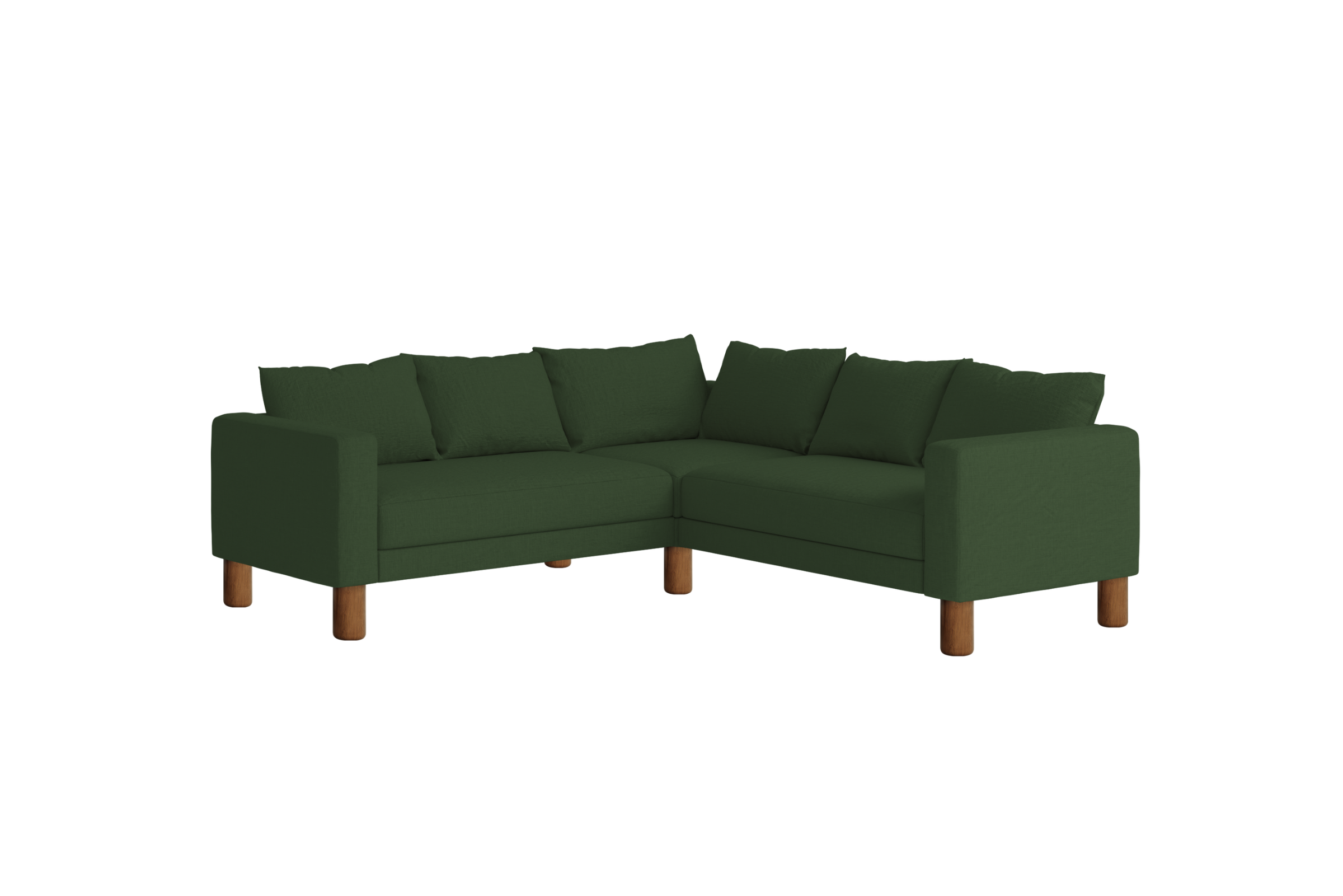 The Essential Corner Sectional (5 Seat) in Hemp Blend