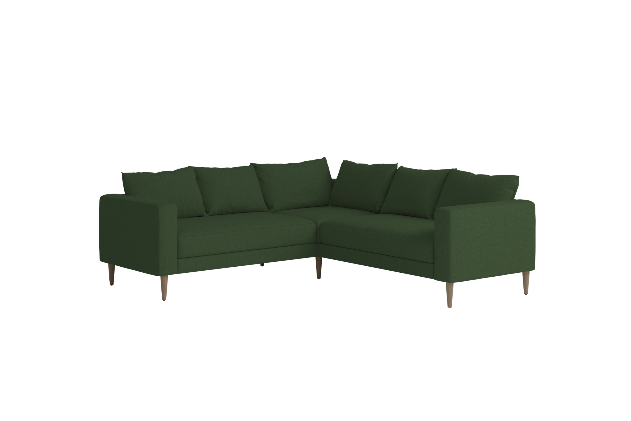 The Essential Corner Sectional (5 Seat) in Hemp Blend