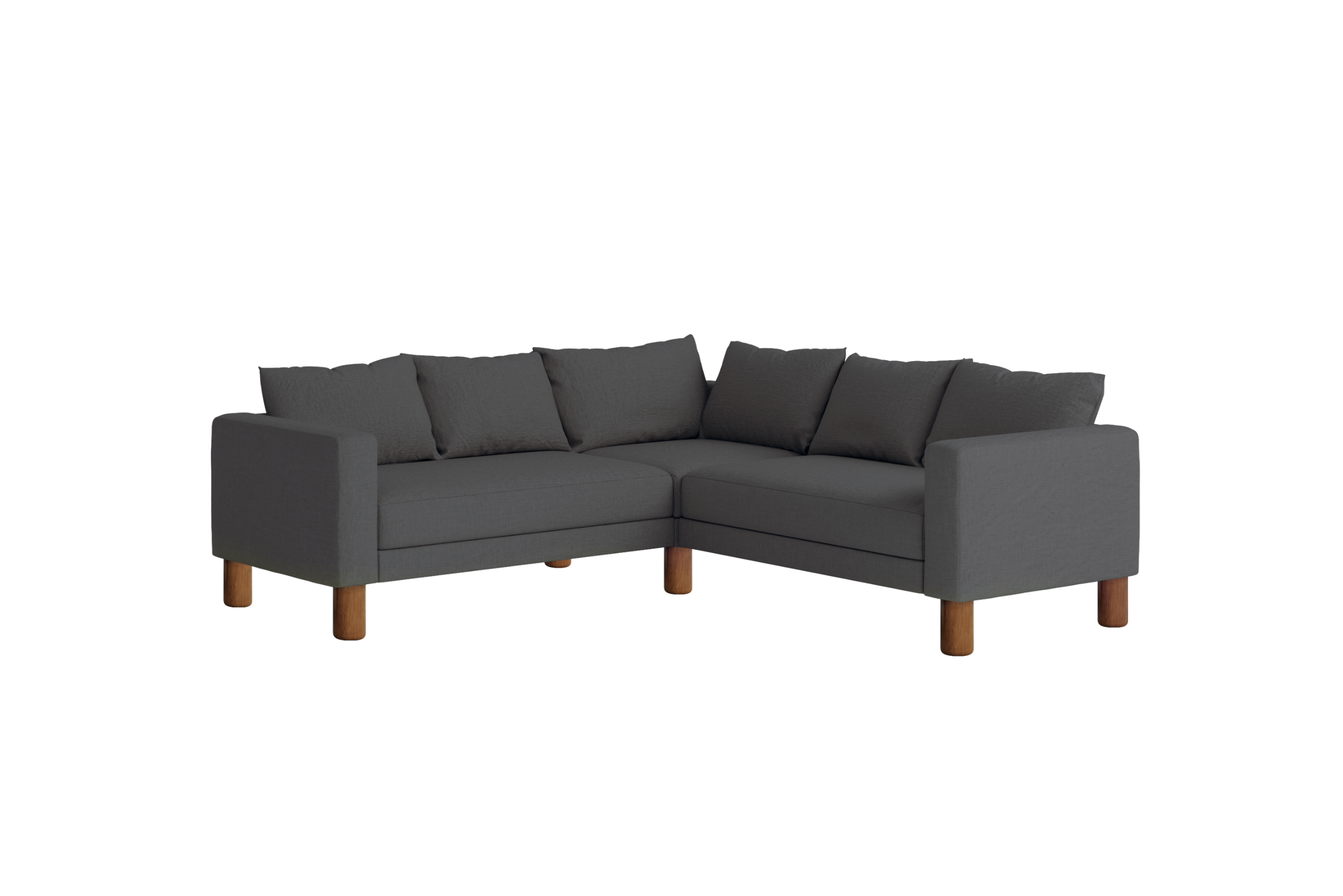The Essential Corner Sectional (5 Seat) in Hemp Blend