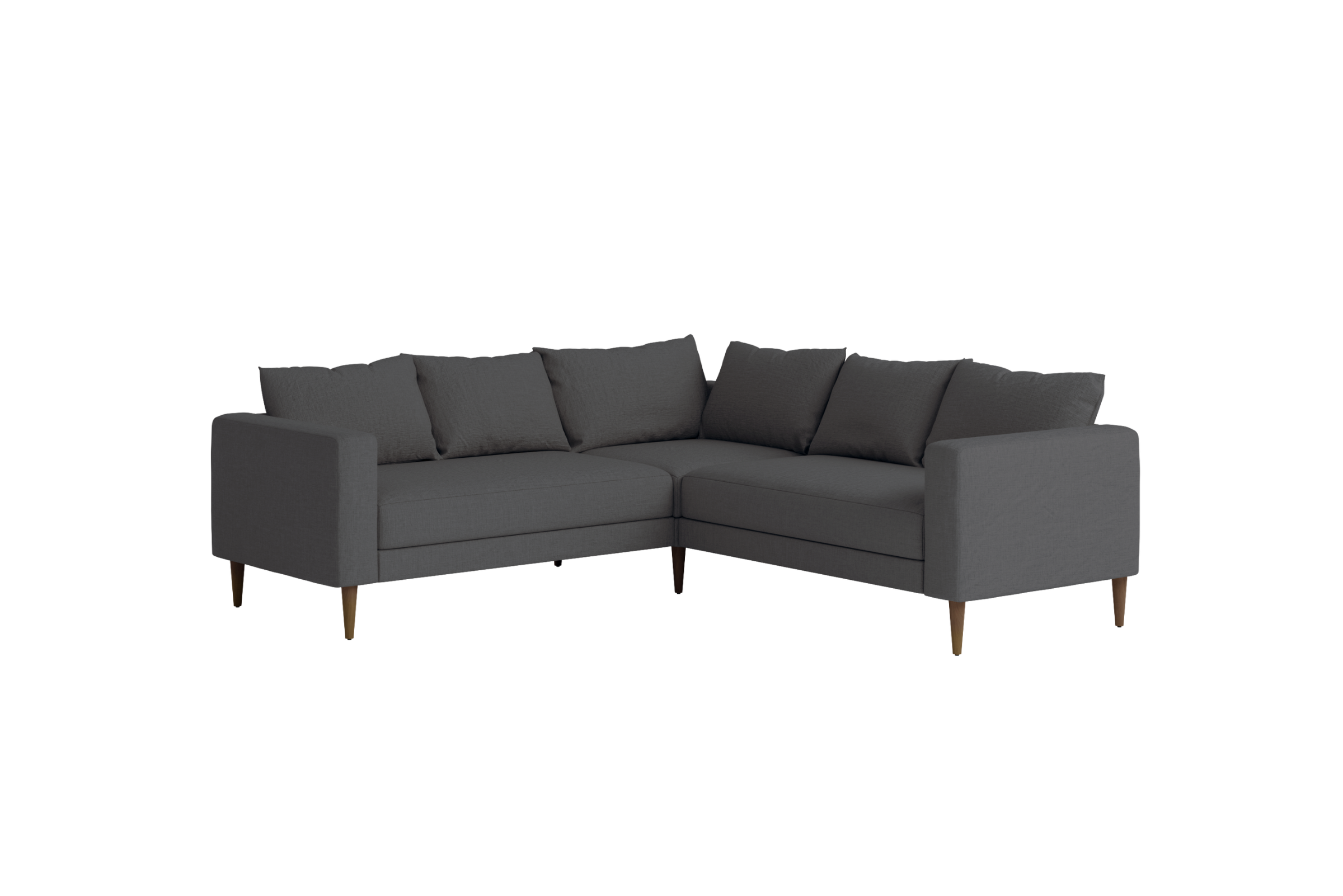 The Essential Corner Sectional (5 Seat) in Hemp Blend