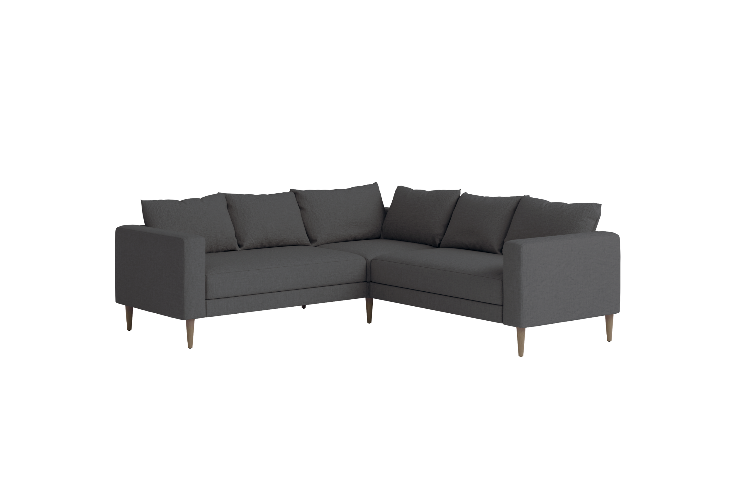The Essential Corner Sectional (5 Seat) in Hemp Blend