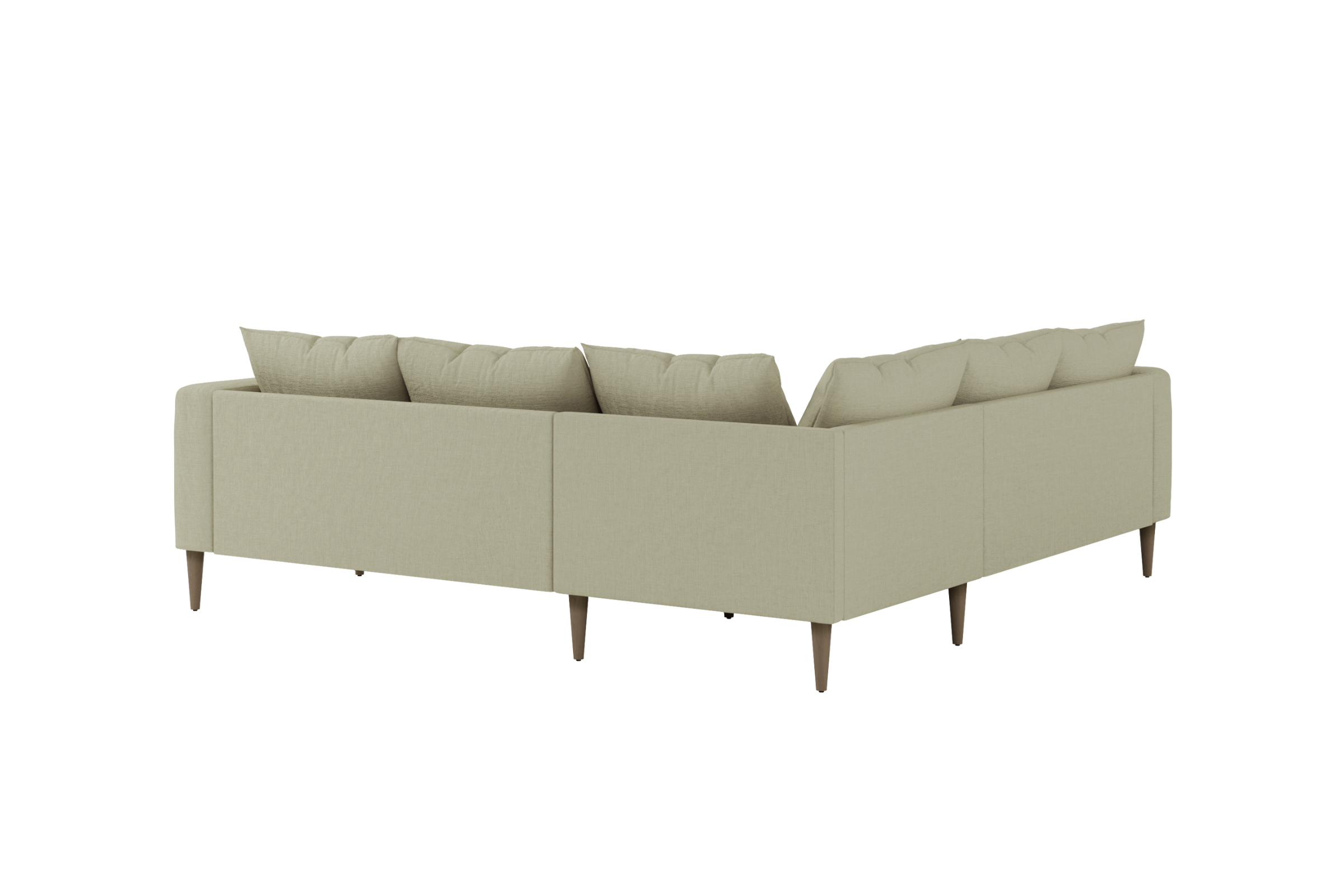 The Essential Corner Sectional (5 Seat) in Hemp Blend