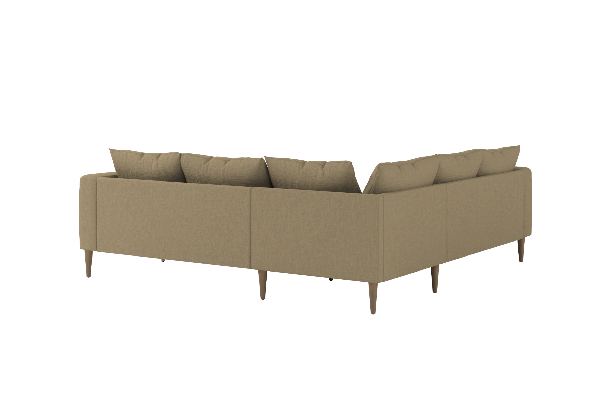 The Essential Corner Sectional (5 Seat) in Hemp Blend
