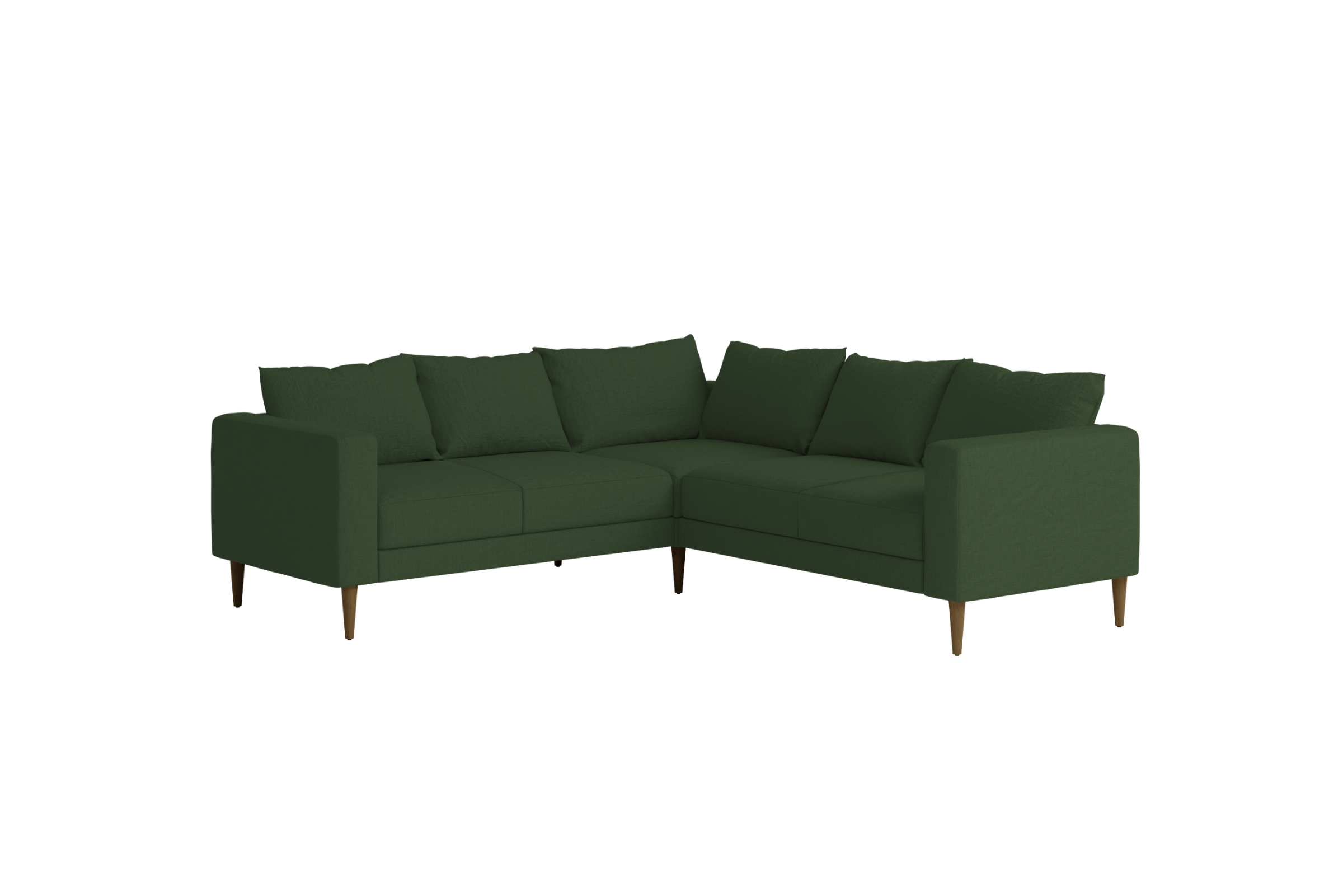 The Essential Corner Sectional (5 Seat) in Hemp Blend