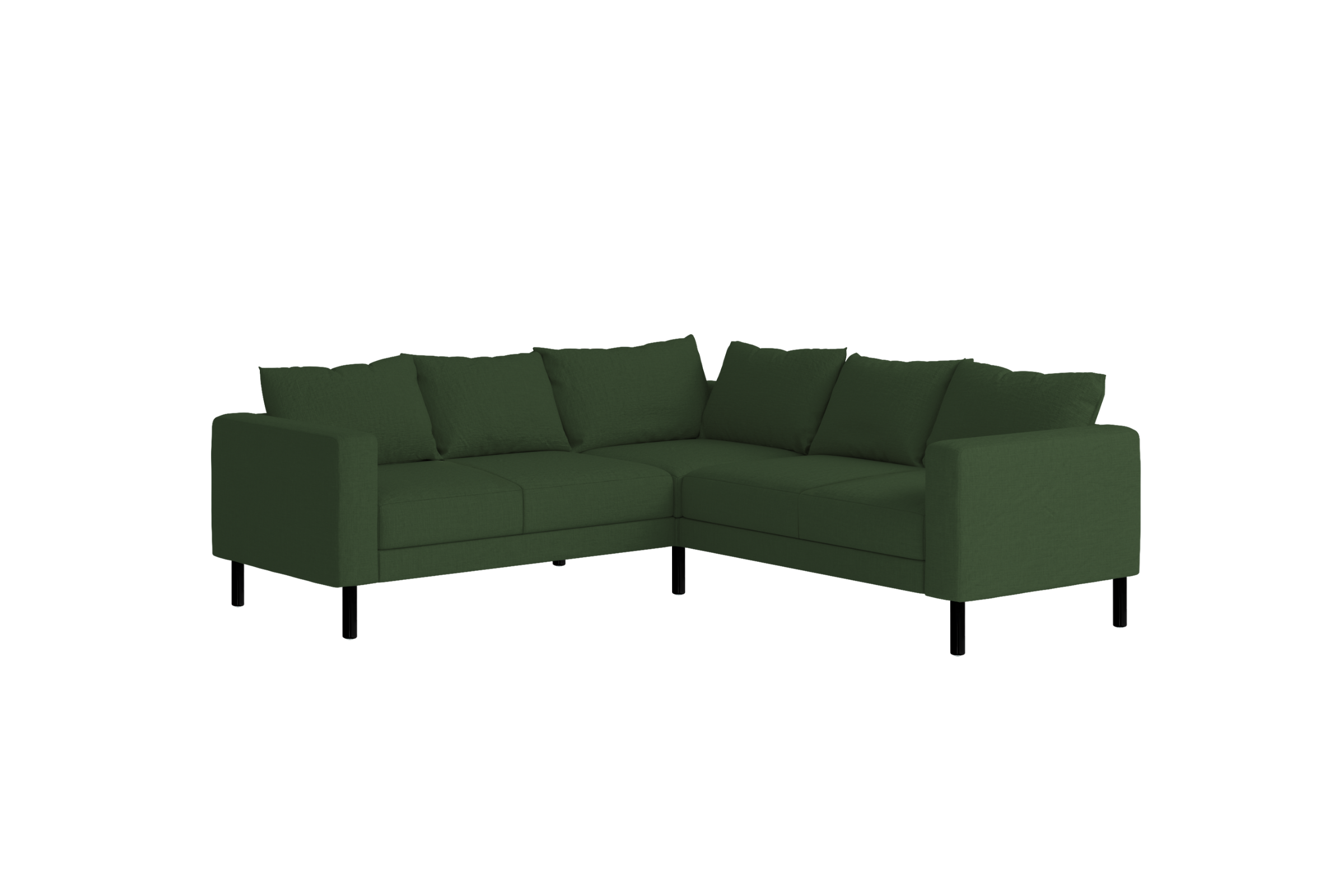 The Essential Corner Sectional (5 Seat) in Hemp Blend