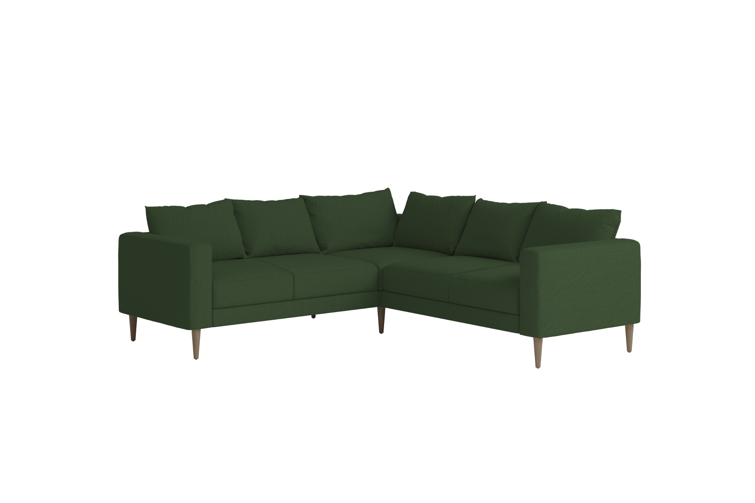 The Essential Corner Sectional (5 Seat) in Hemp Blend