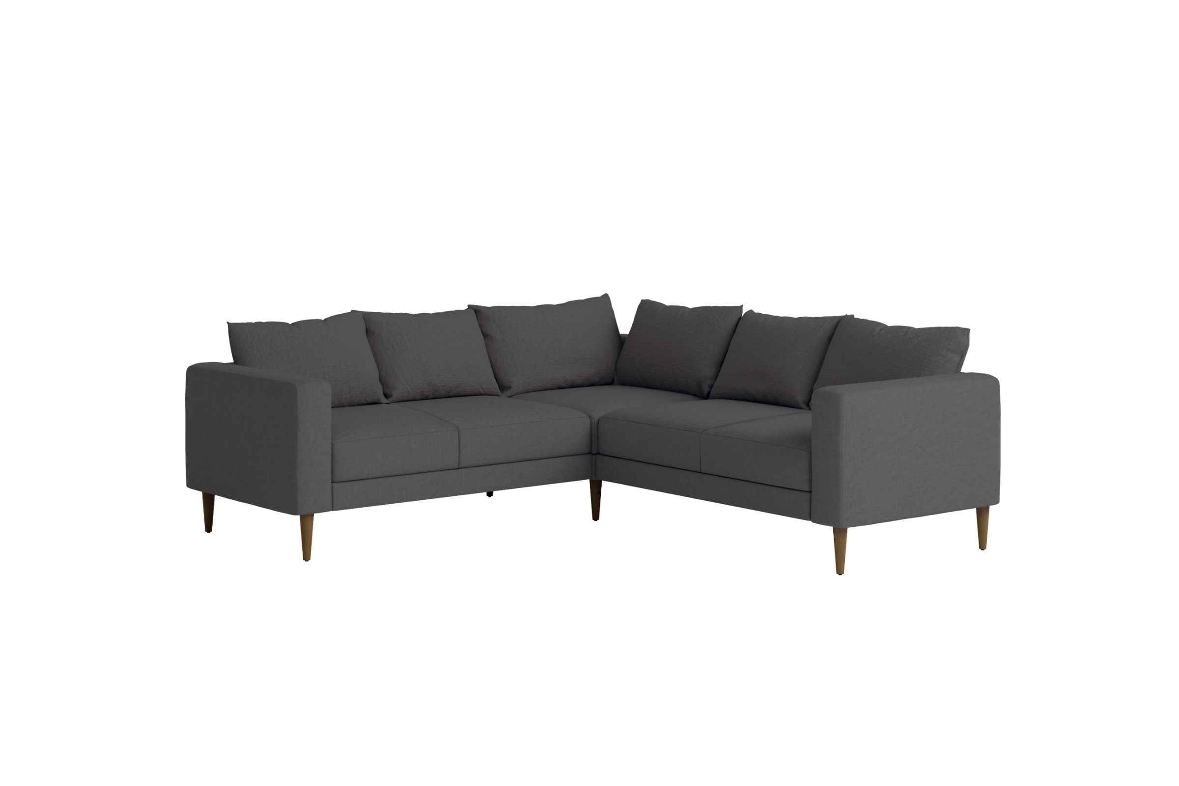 The Essential Corner Sectional (5 Seat) in Hemp Blend