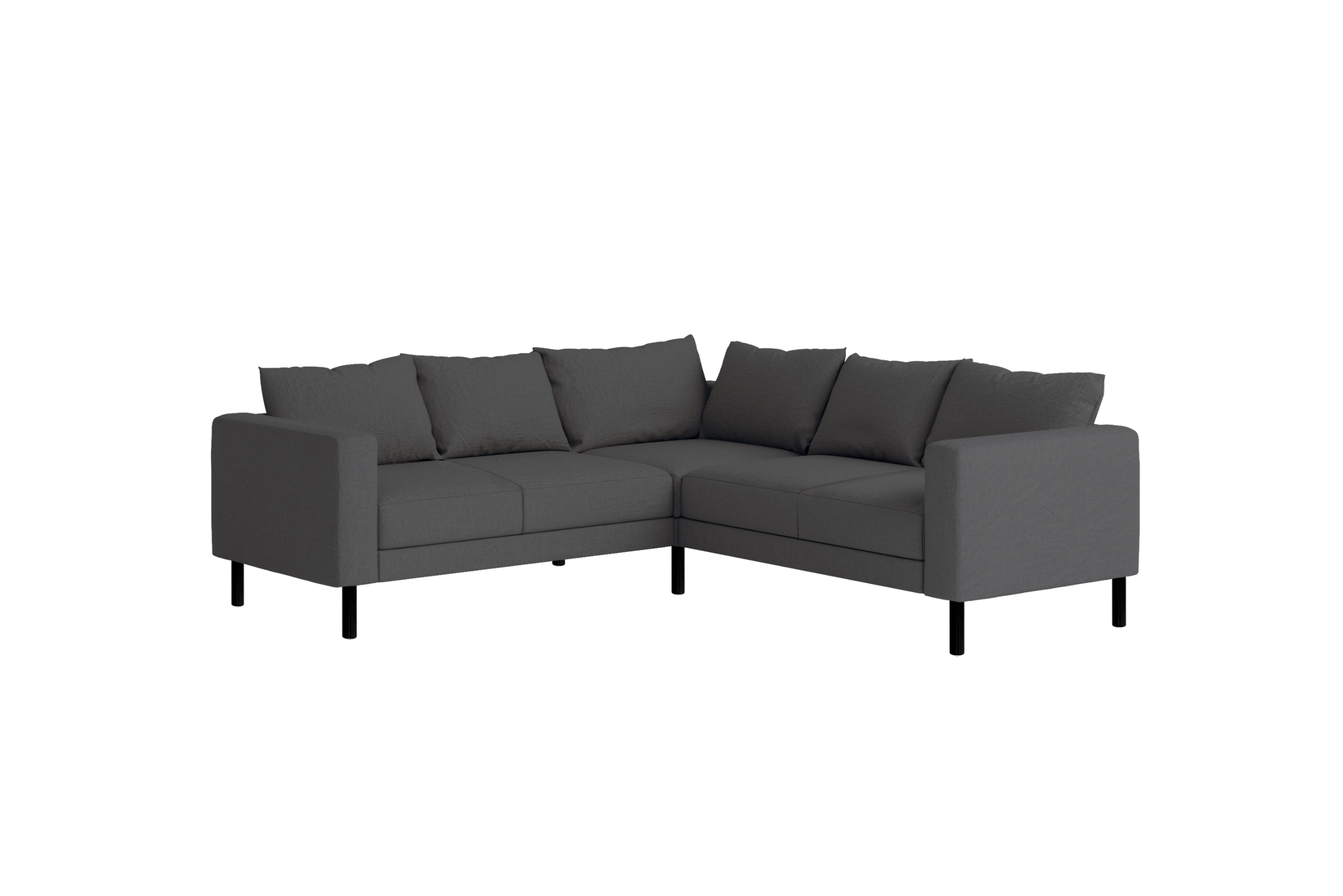 The Essential Corner Sectional (5 Seat) in Hemp Blend
