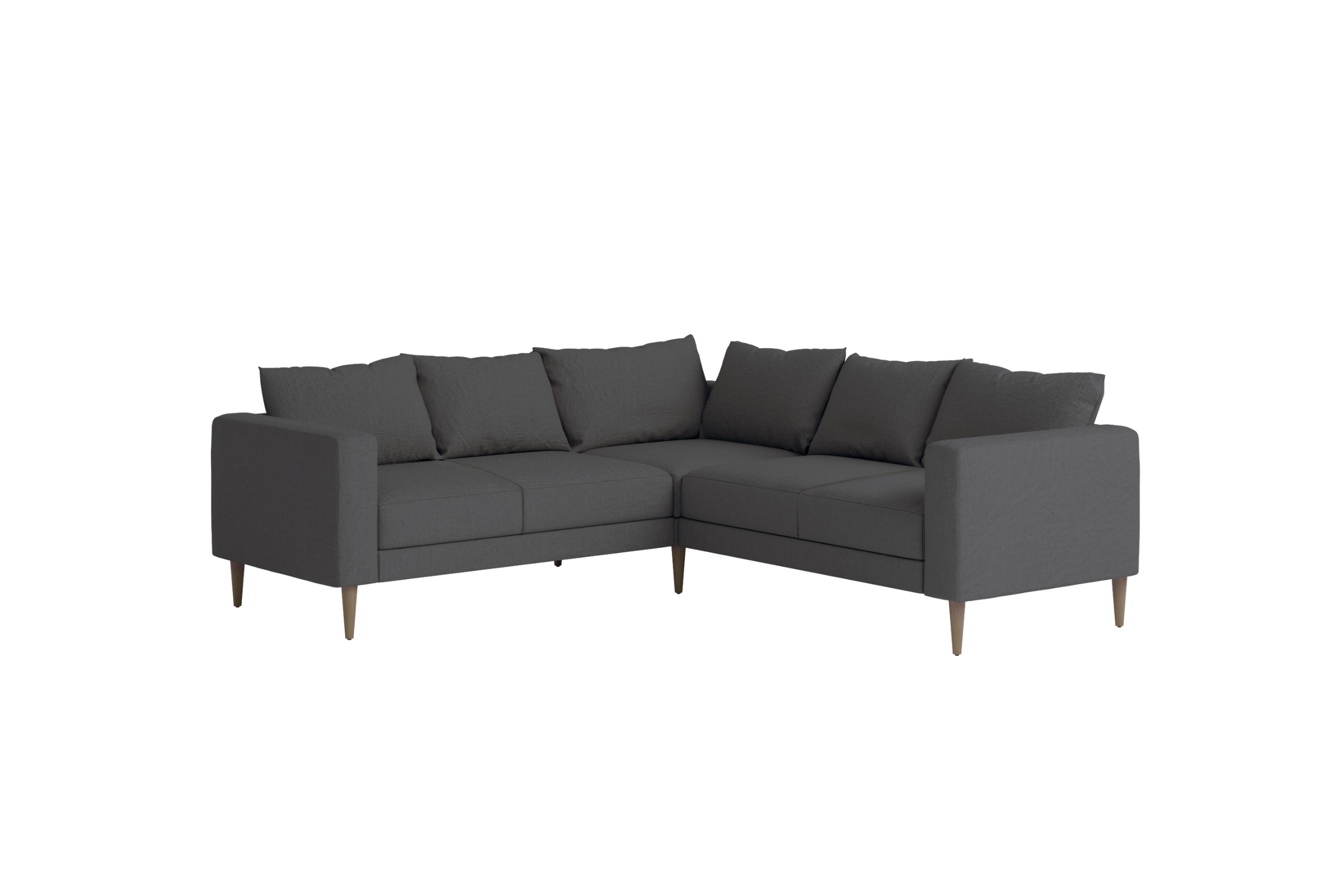 The Essential Corner Sectional (5 Seat) in Hemp Blend