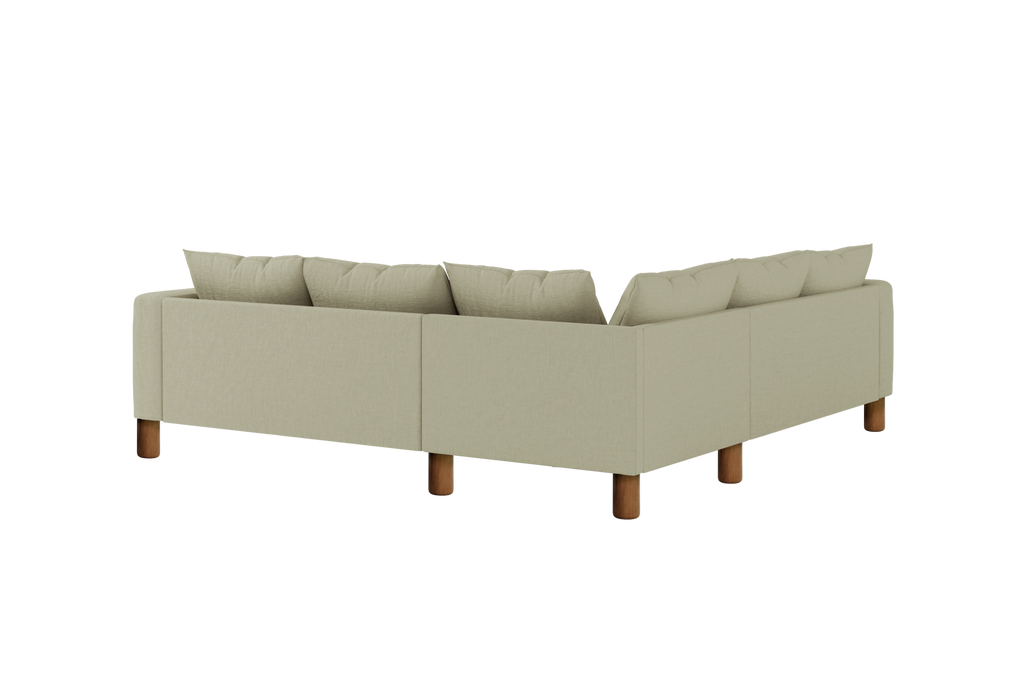 The Essential Corner Sectional (5 Seat) in Hemp Blend