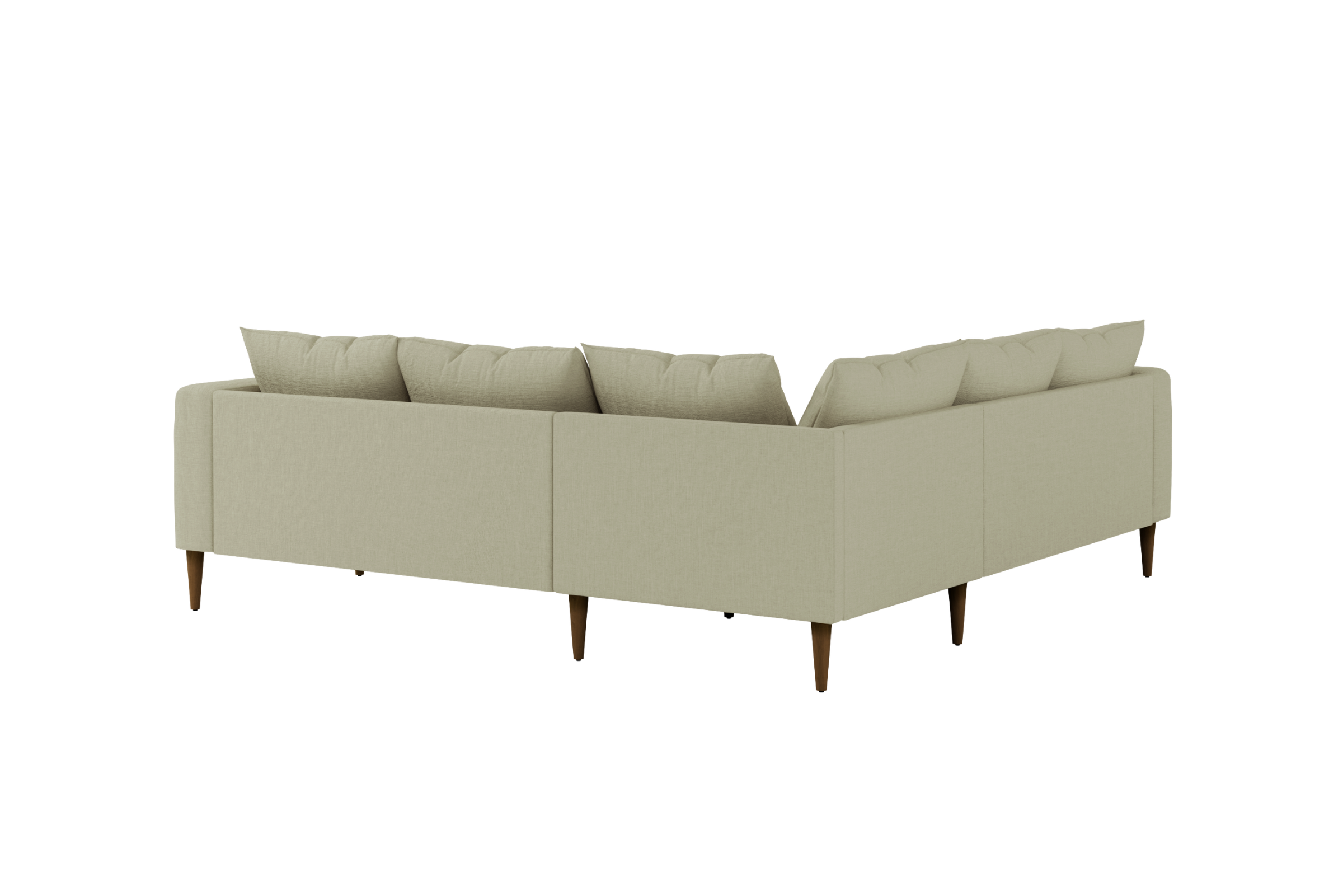 The Essential Corner Sectional (5 Seat) in Hemp Blend
