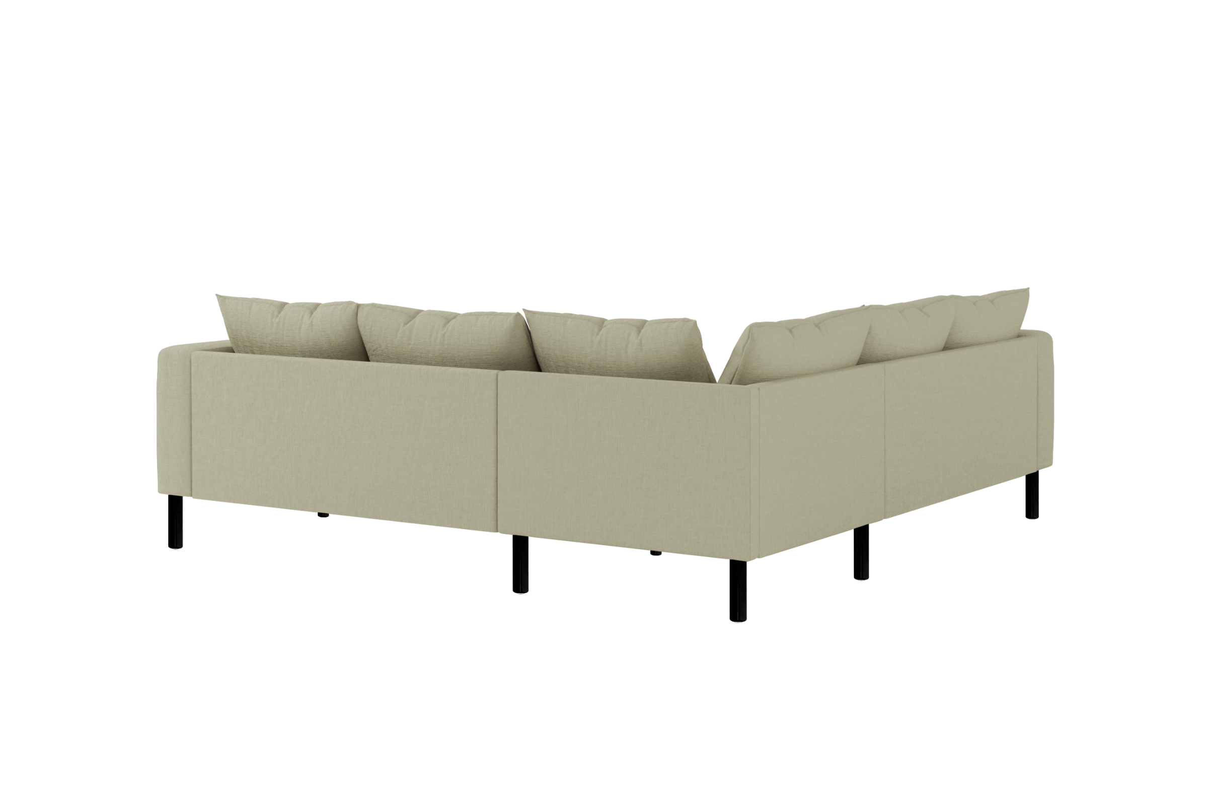 The Essential Corner Sectional (5 Seat) in Hemp Blend