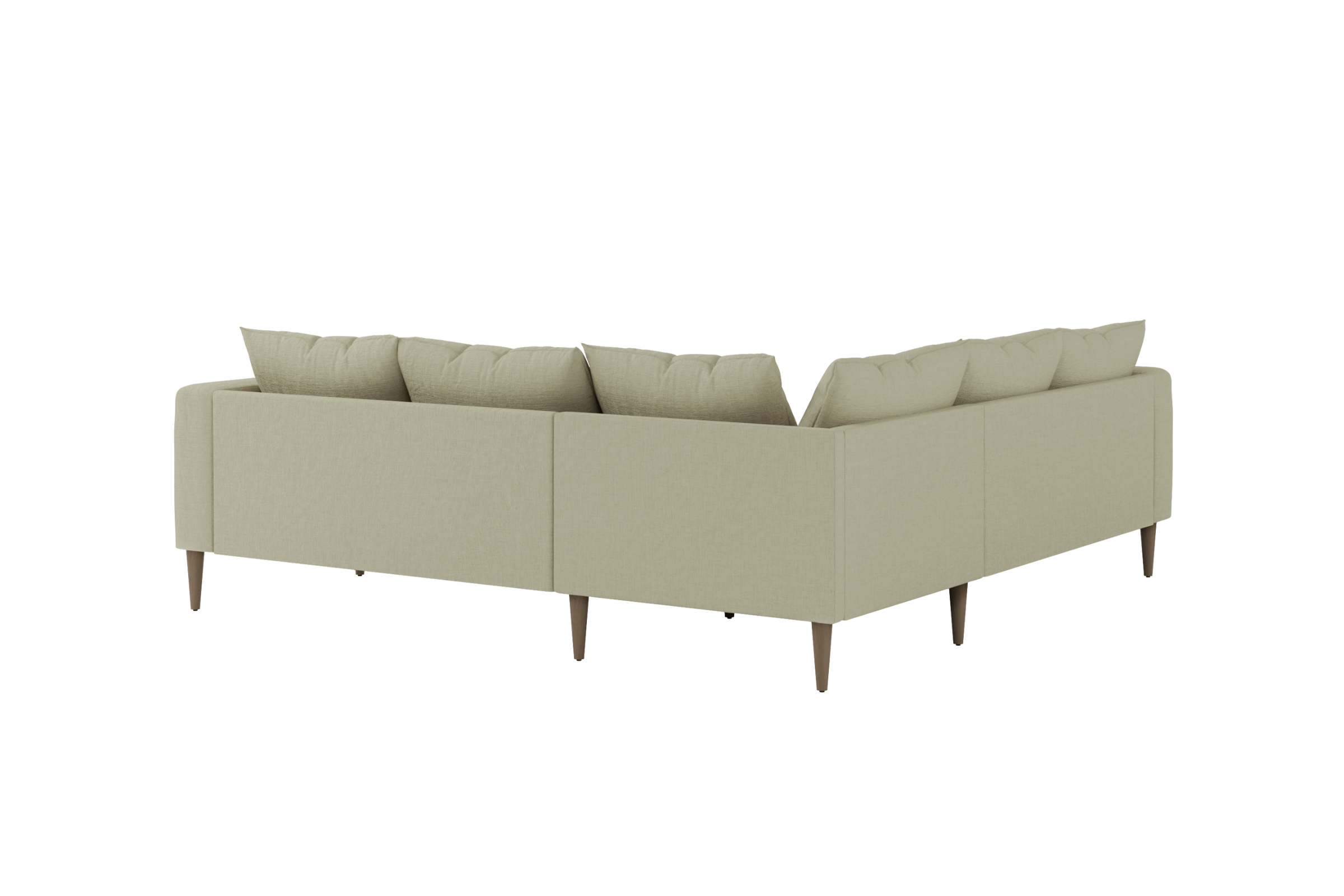 The Essential Corner Sectional (5 Seat) in Hemp Blend