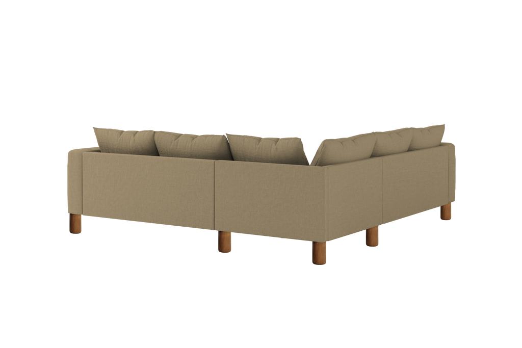 The Essential Corner Sectional (5 Seat) in Hemp Blend