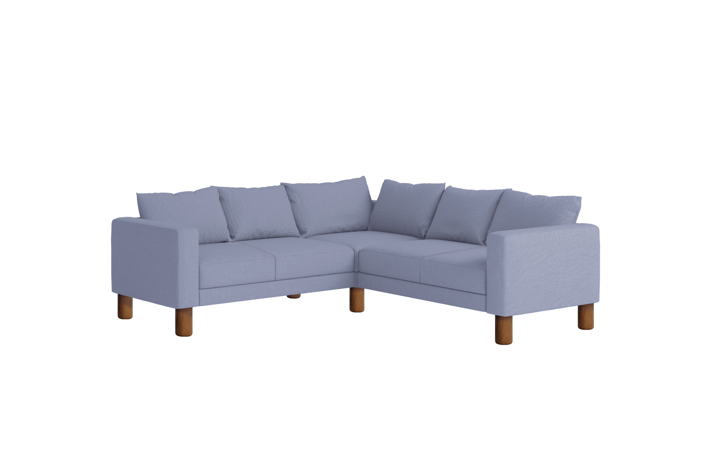 The Essential Corner Sectional (5 Seat) in Hemp Blend