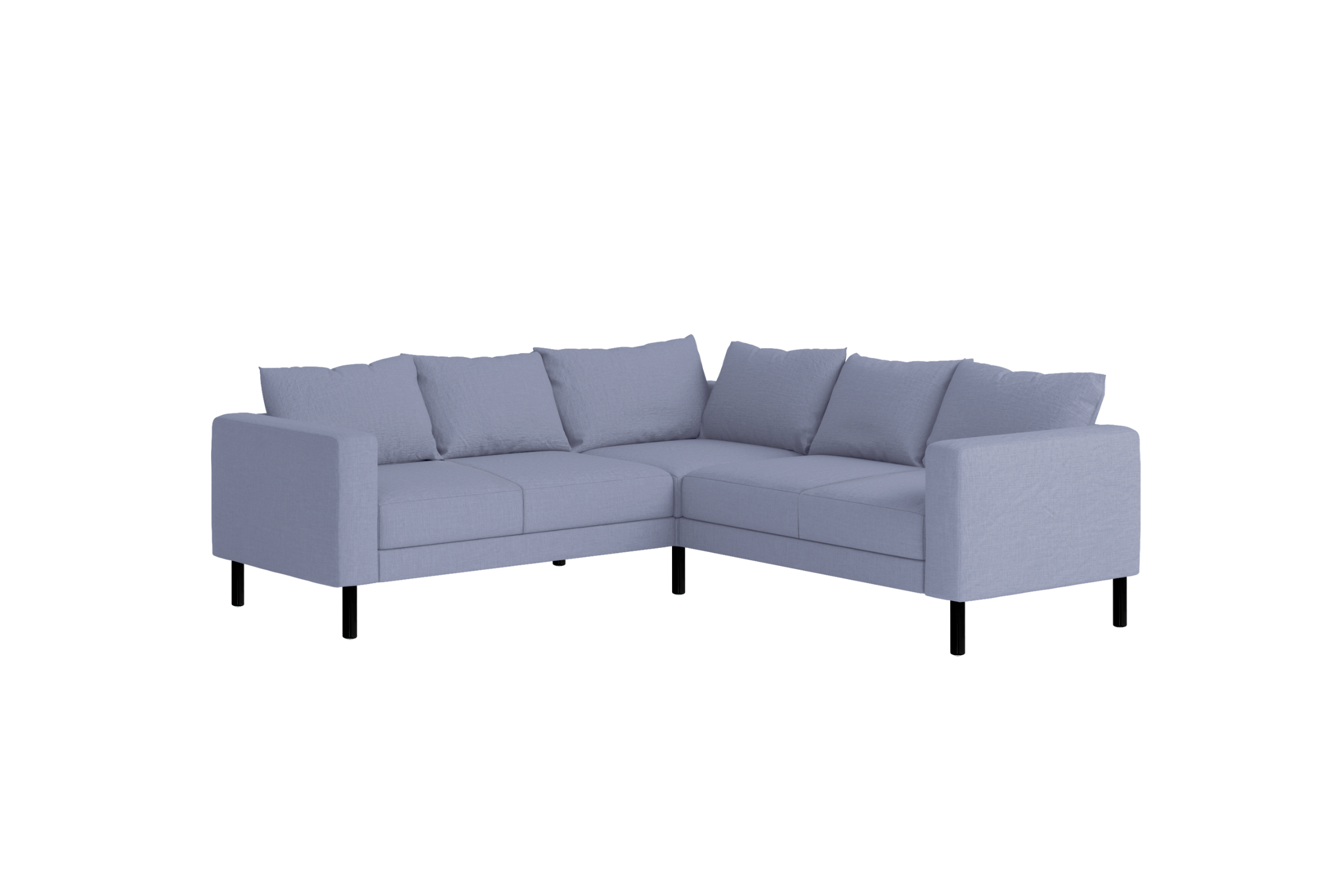 The Essential Corner Sectional (5 Seat) in Hemp Blend