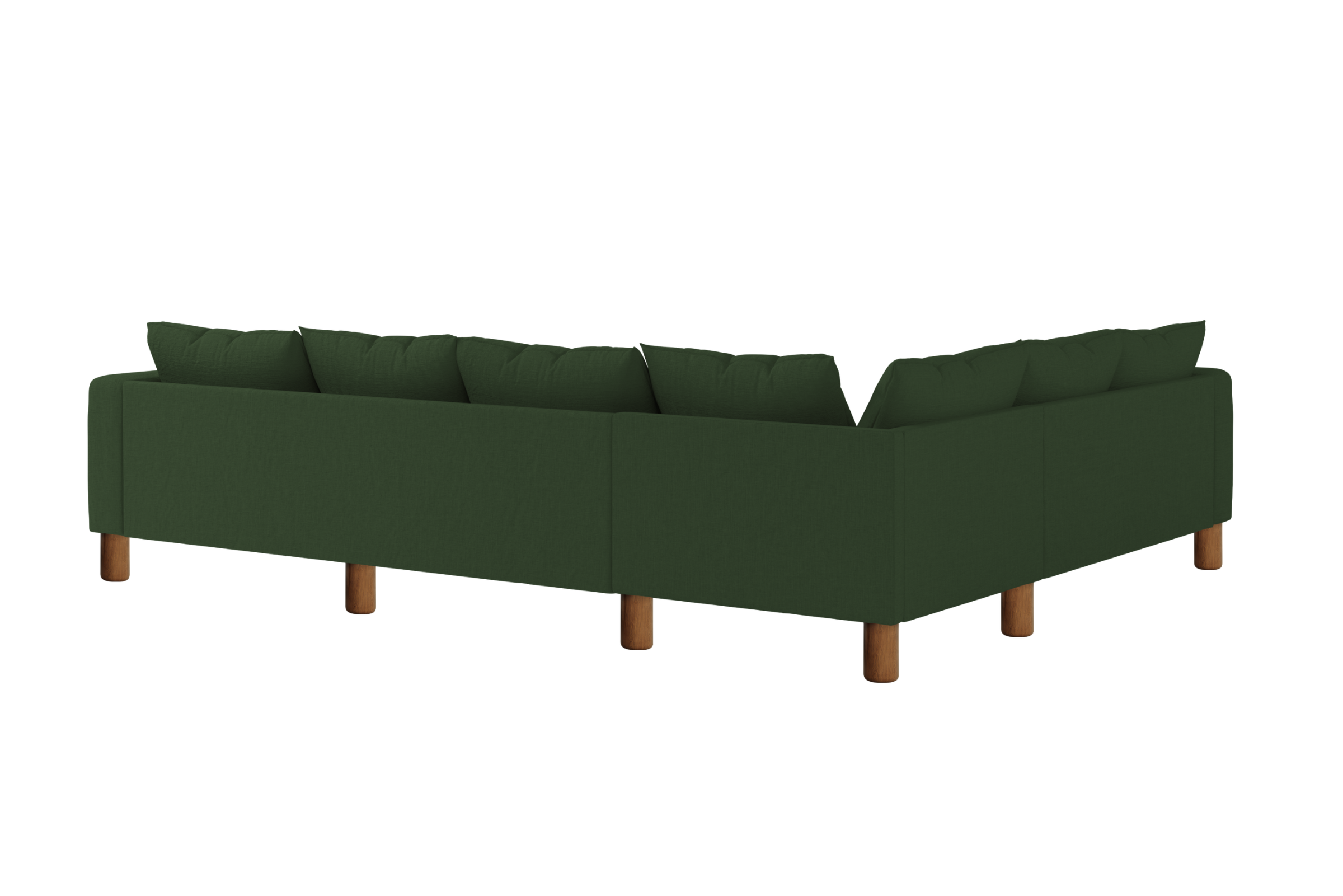 The Essential Corner Sectional (6 Seat) in Hemp Blend