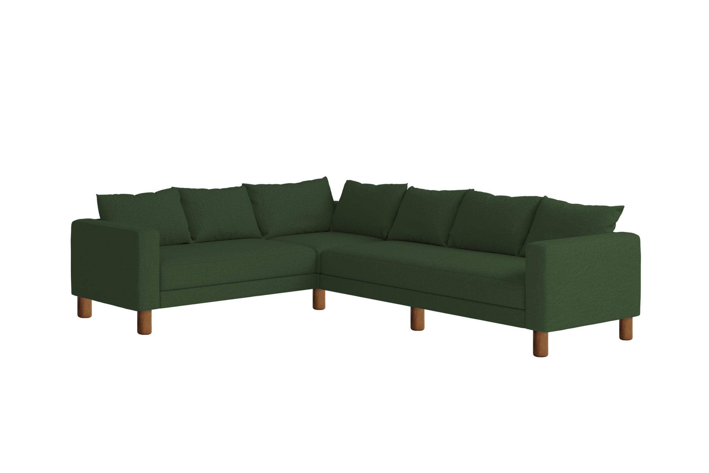 The Essential Corner Sectional (6 Seat) in Hemp Blend