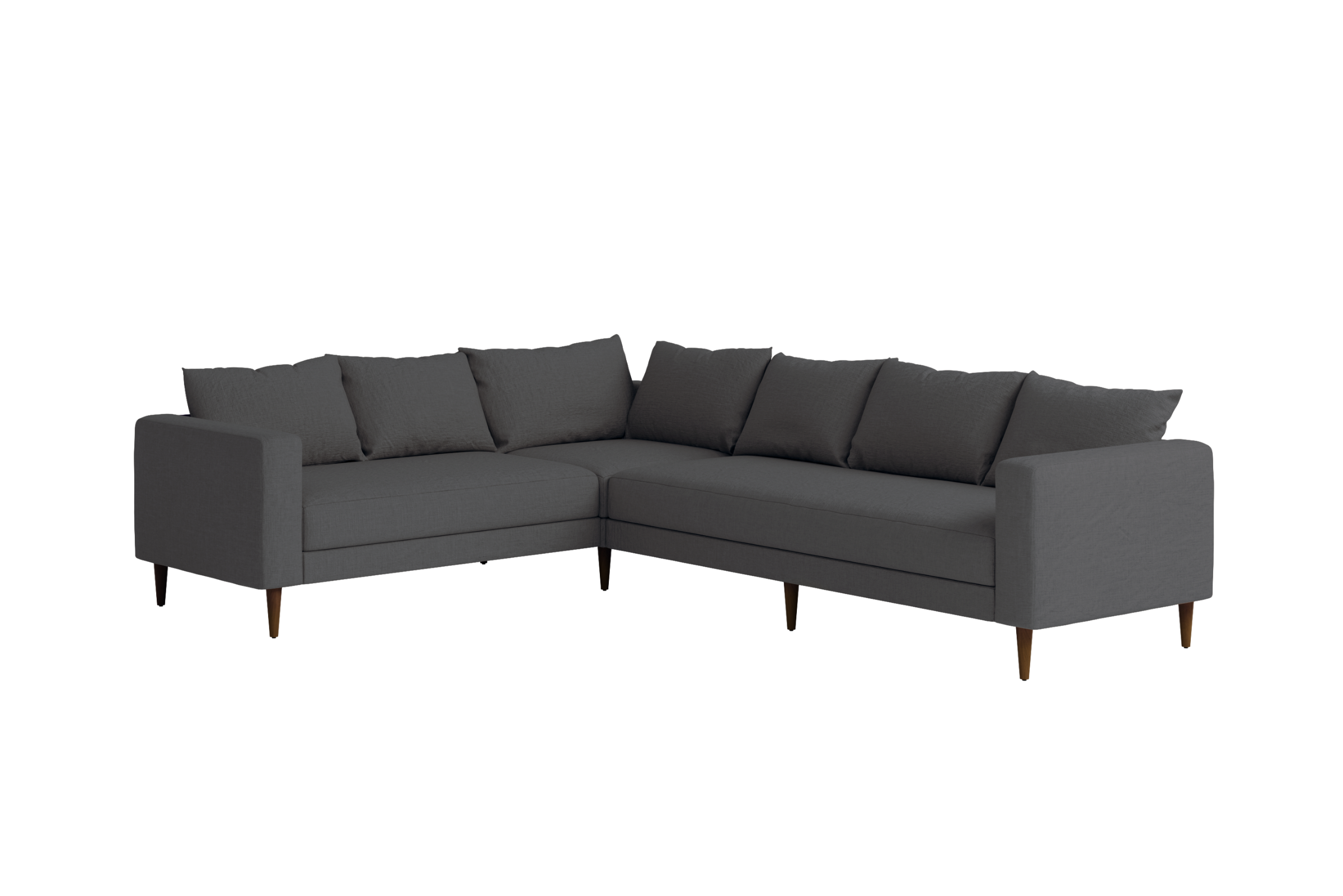 The Essential Corner Sectional (6 Seat) in Hemp Blend