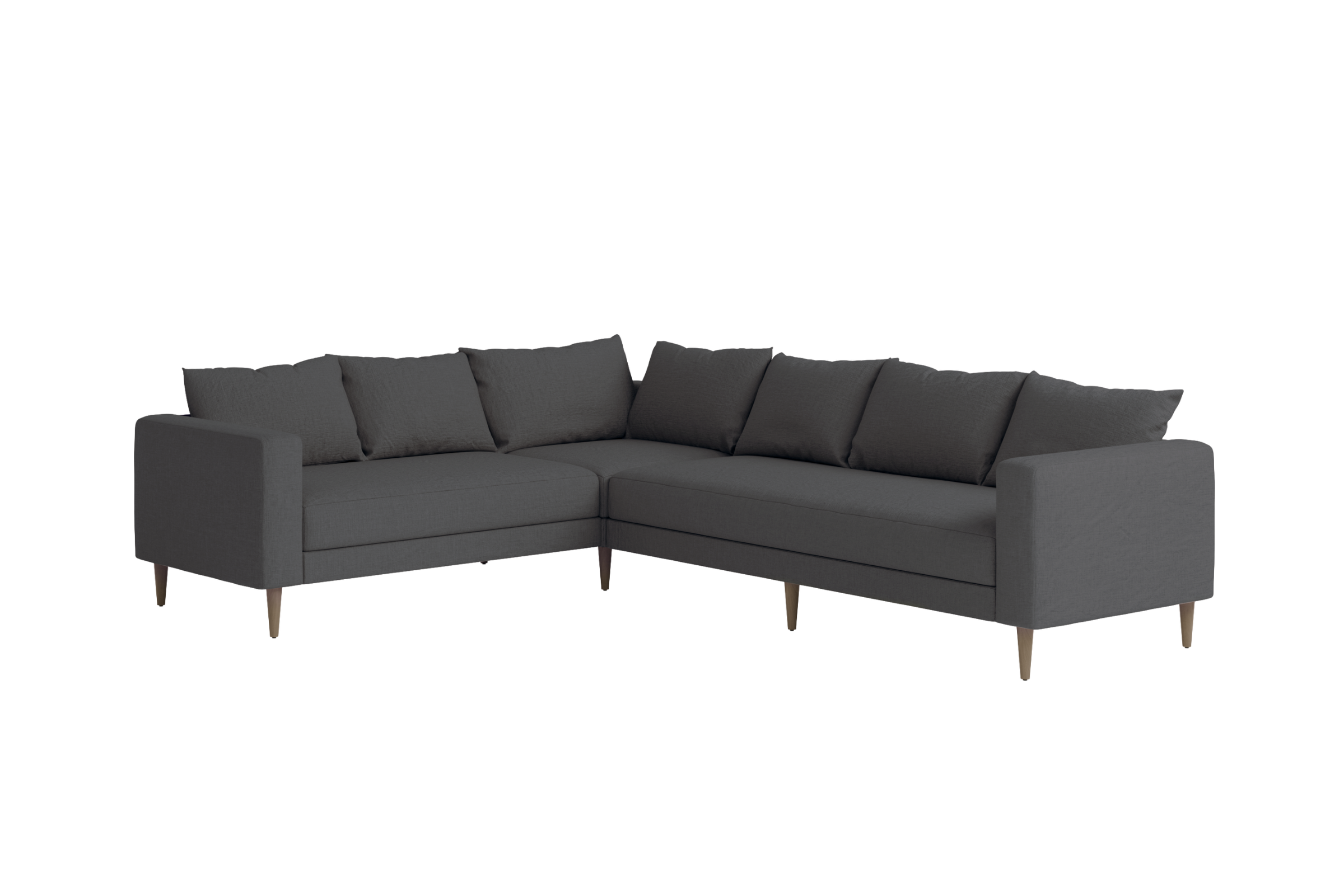 The Essential Corner Sectional (6 Seat) in Hemp Blend
