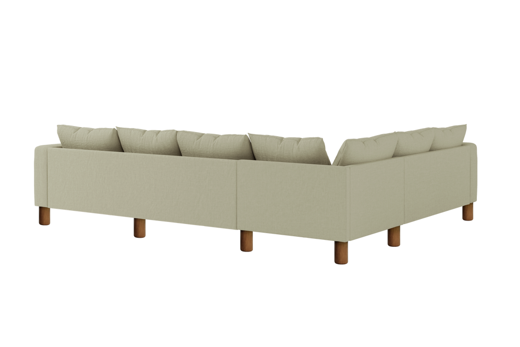 The Essential Corner Sectional (6 Seat) in Hemp Blend