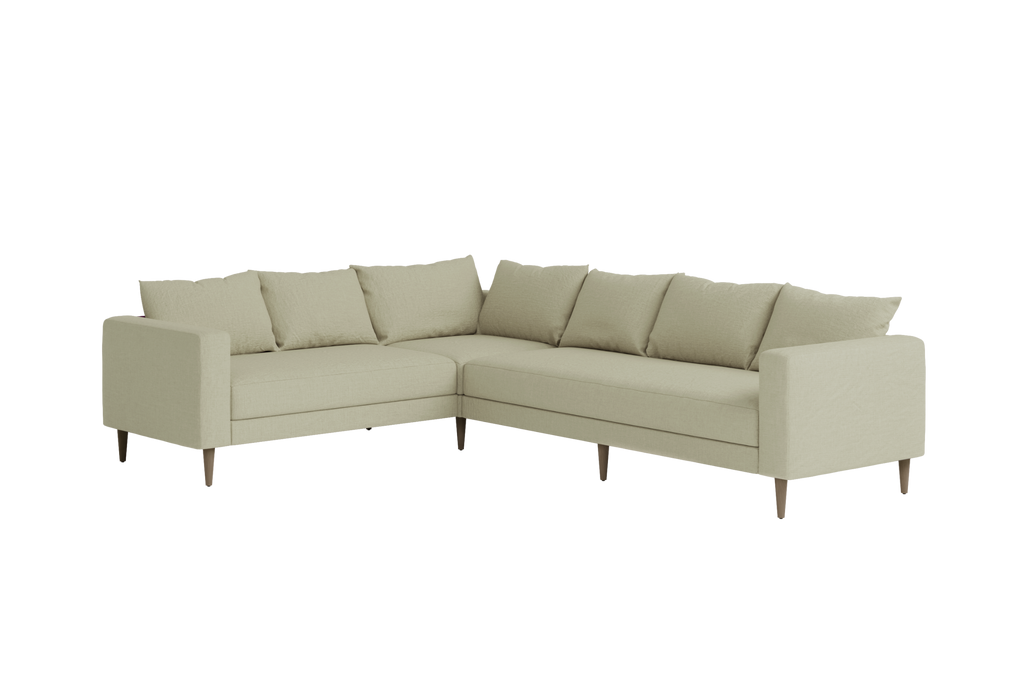 The Essential Corner Sectional (6 Seat) in Hemp Blend