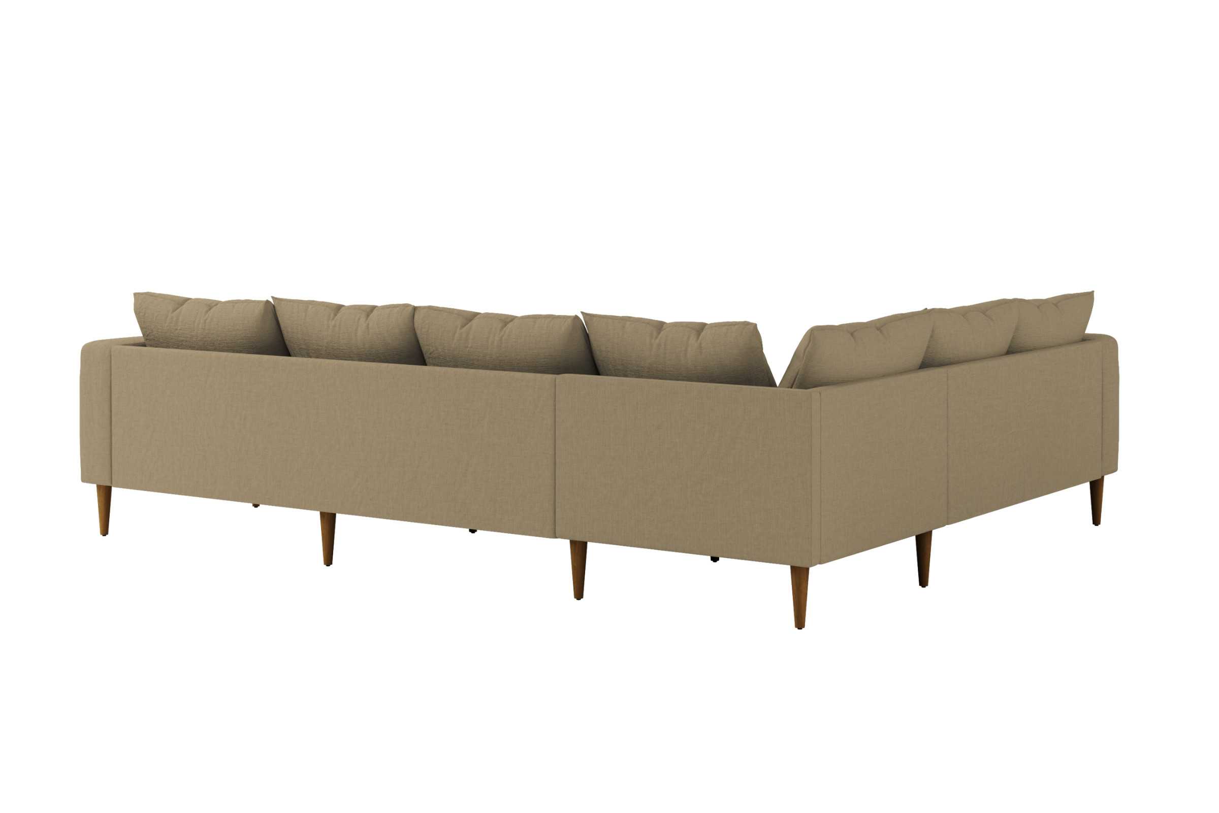 The Essential Corner Sectional (6 Seat) in Hemp Blend