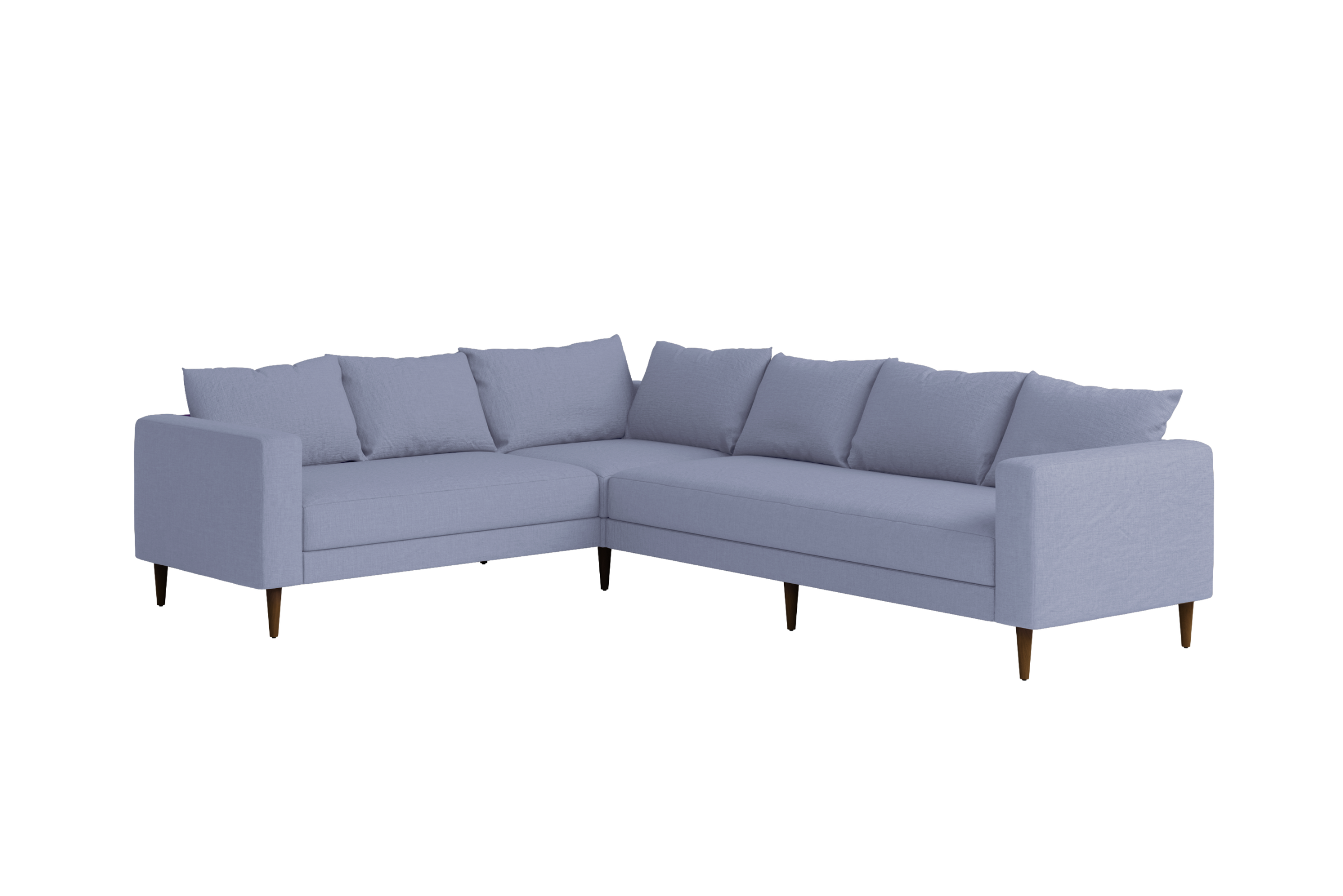 The Essential Corner Sectional (6 Seat) in Hemp Blend