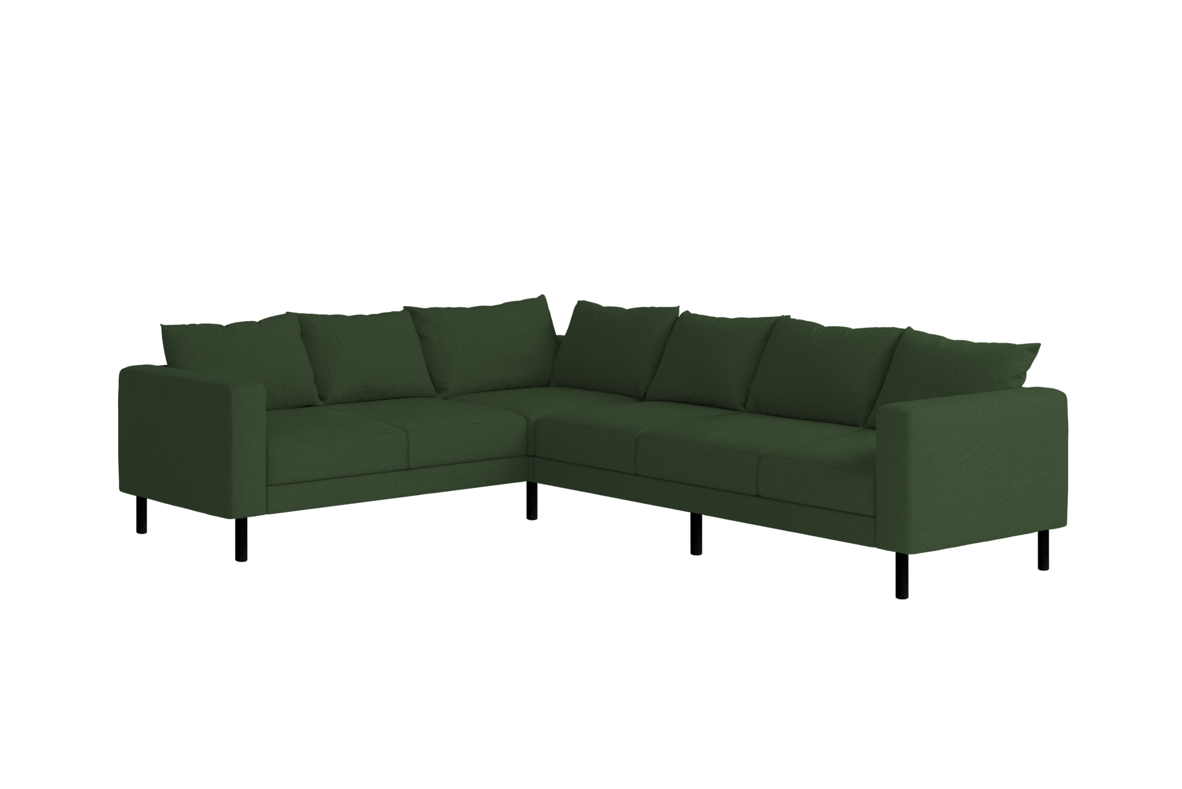 The Essential Corner Sectional (6 Seat) in Hemp Blend