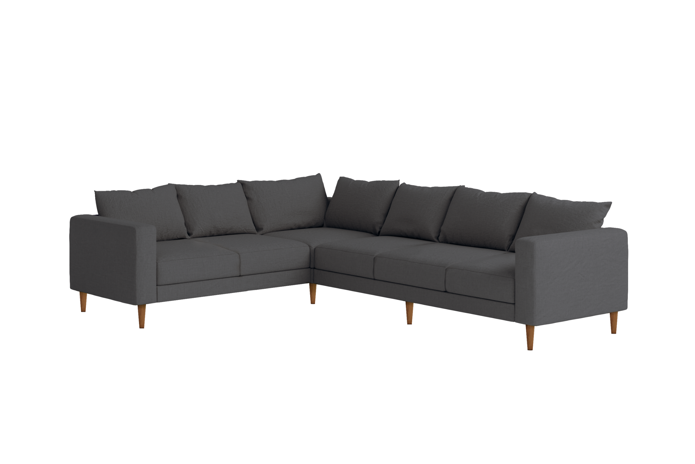 The Essential Corner Sectional (6 Seat) in Hemp Blend