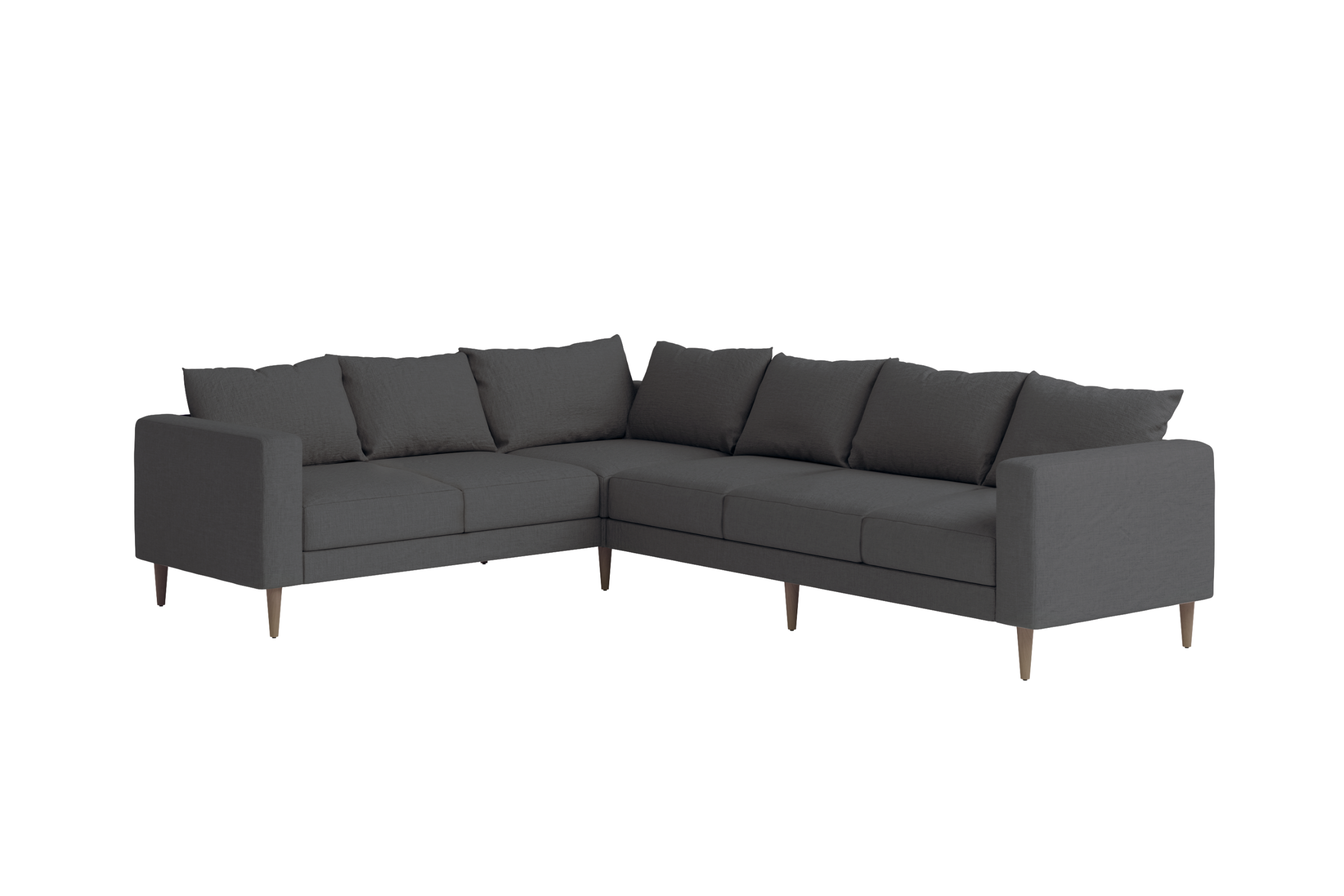 The Essential Corner Sectional (6 Seat) in Hemp Blend