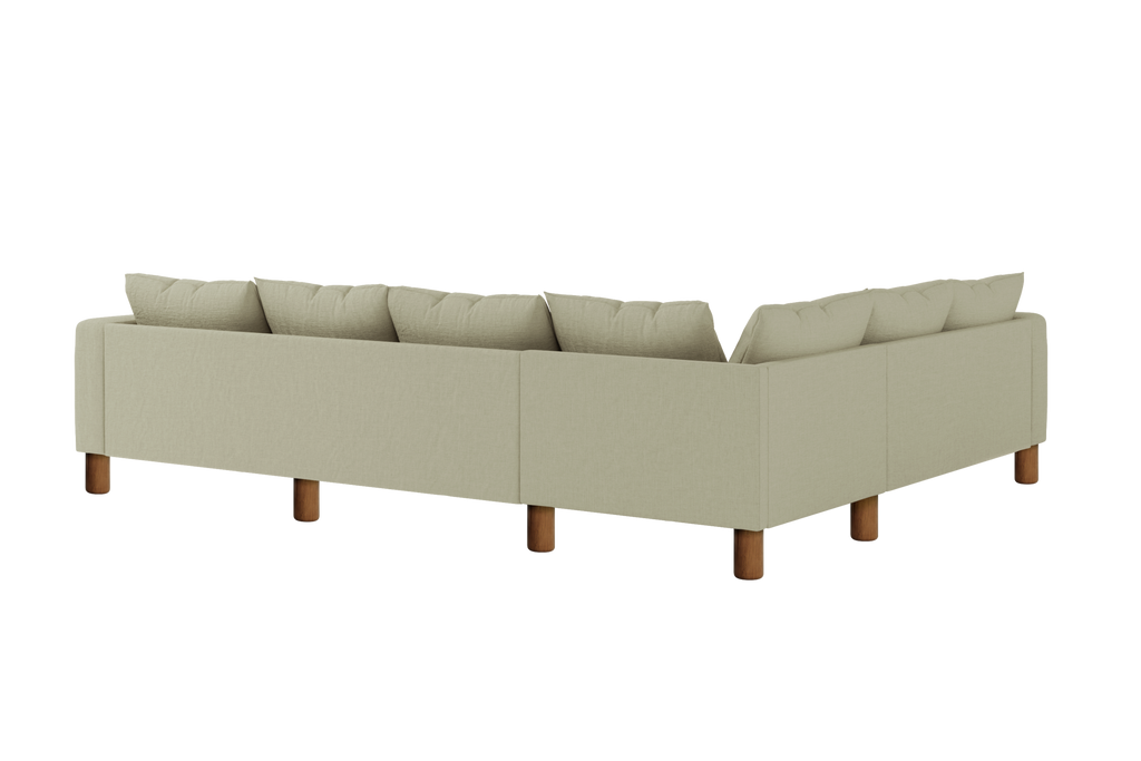 The Essential Corner Sectional (6 Seat) in Hemp Blend