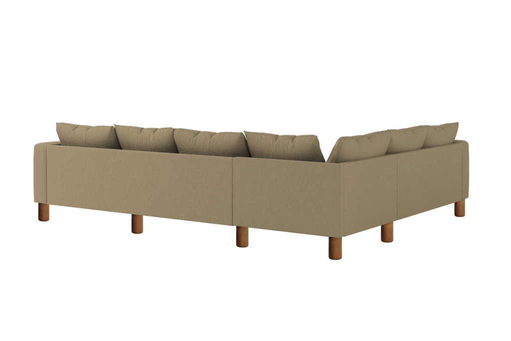 The Essential Corner Sectional (6 Seat) in Hemp Blend