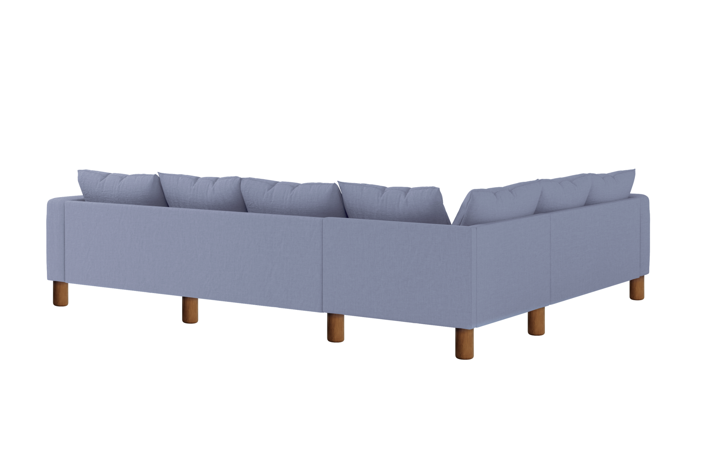 The Essential Corner Sectional (6 Seat) in Hemp Blend