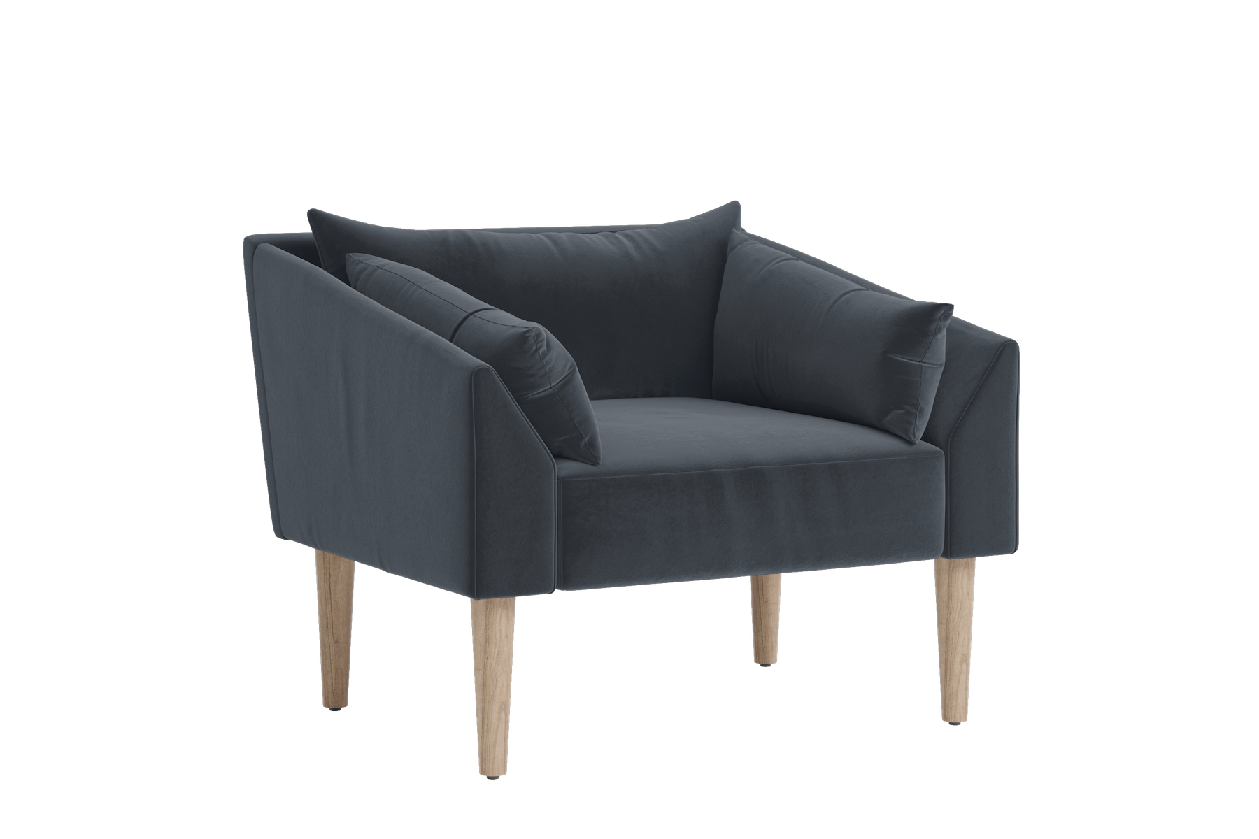 The Essential Chair in Recycled Velvet