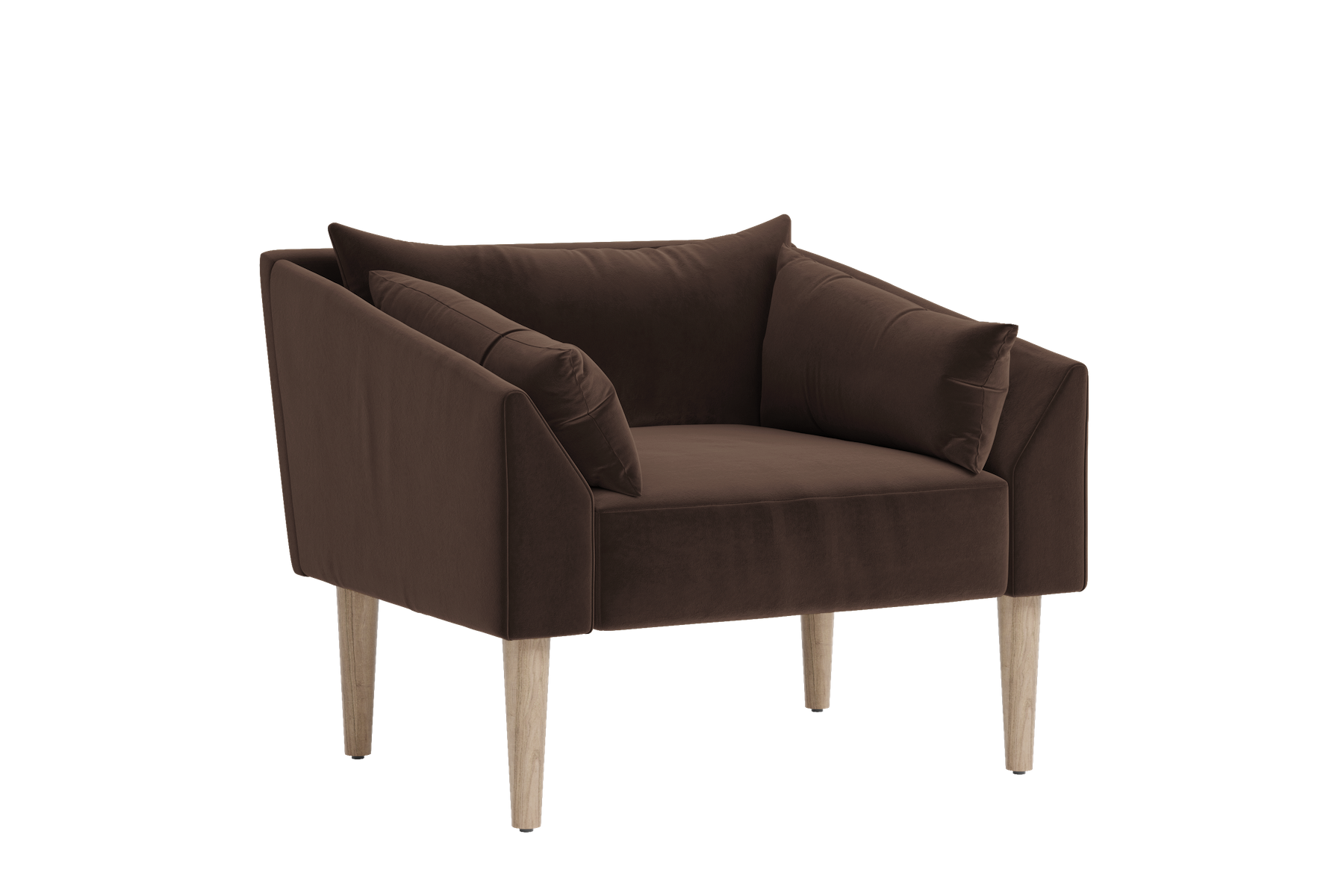 The Essential Chair in Recycled Velvet