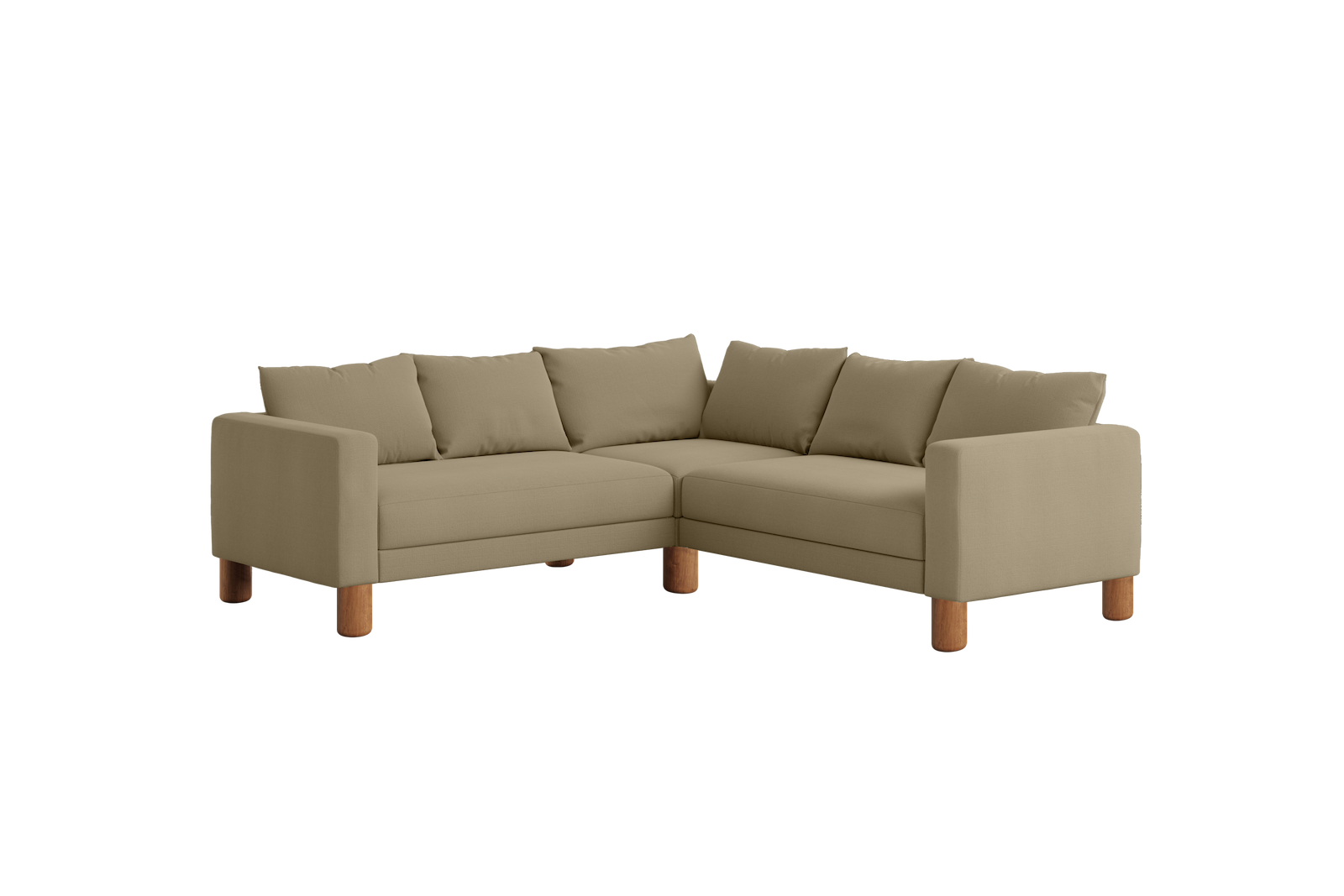 The Essential Corner Sectional (5 Seat) in Upcycled Poly