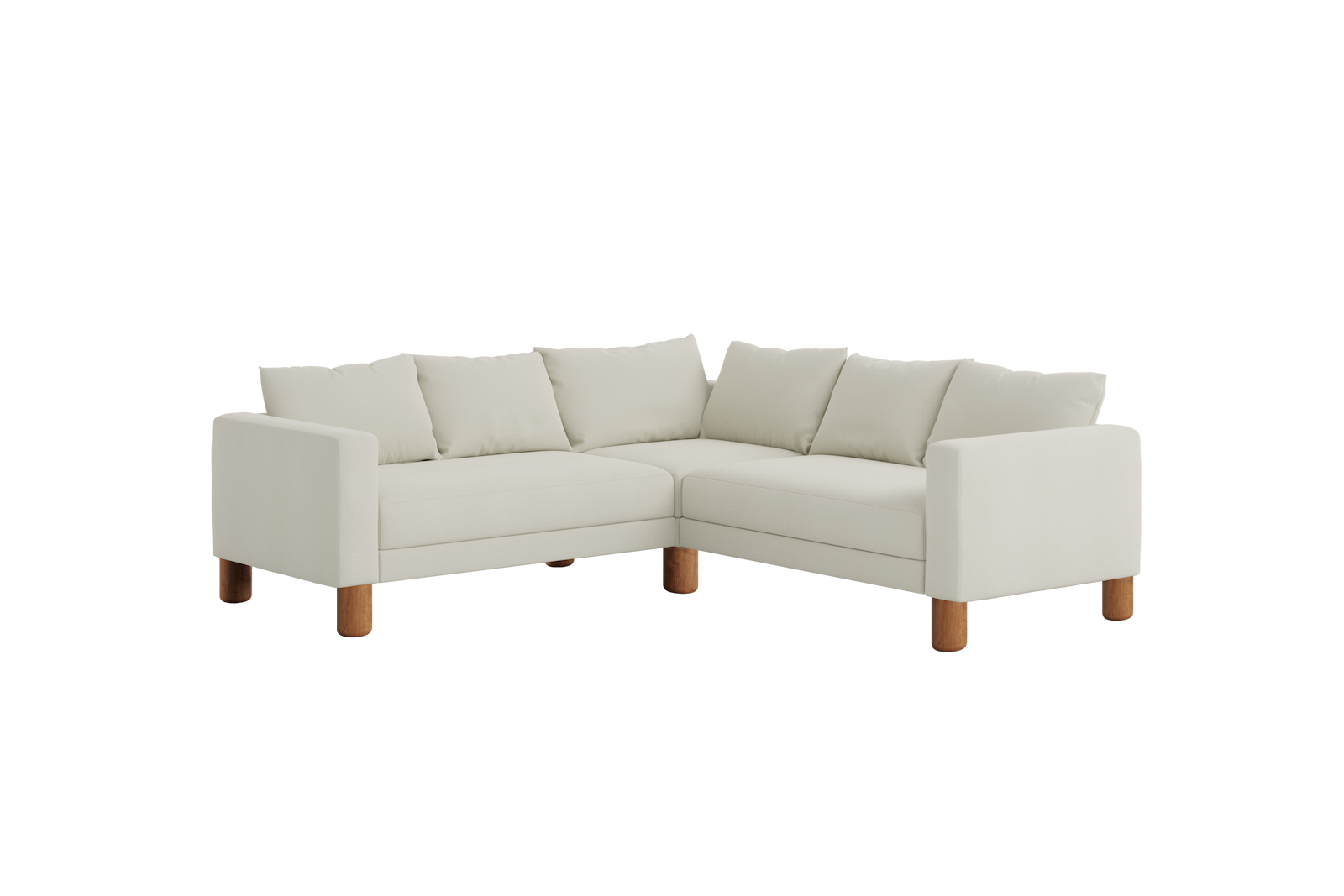 The Essential Corner Sectional (5 Seat) in Upcycled Poly