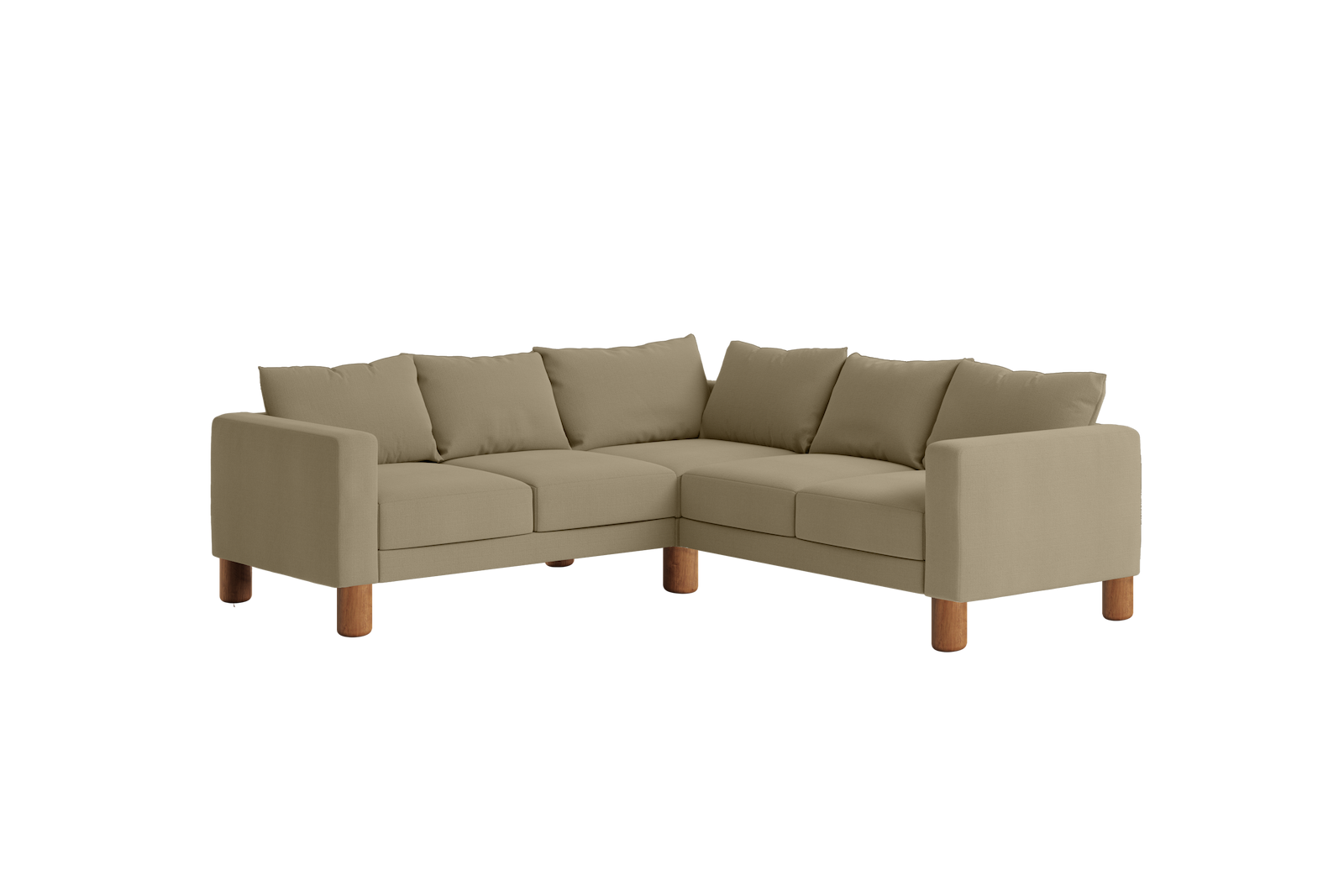 The Essential Corner Sectional (5 Seat) in Upcycled Poly
