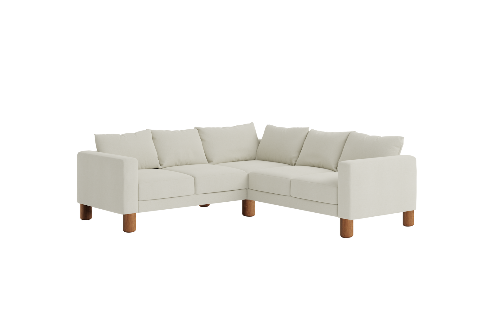 The Essential Corner Sectional (5 Seat) in Upcycled Poly