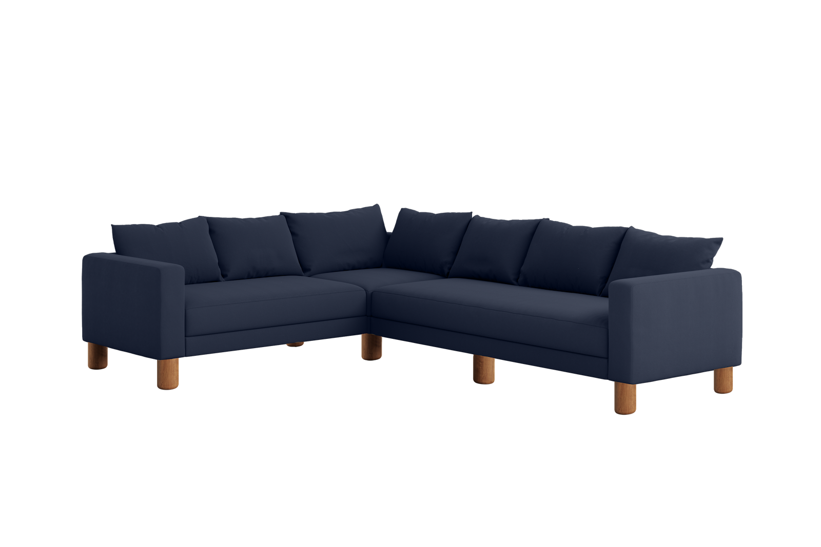 The Essential Corner Sectional (6 Seat) in Upcycled Poly